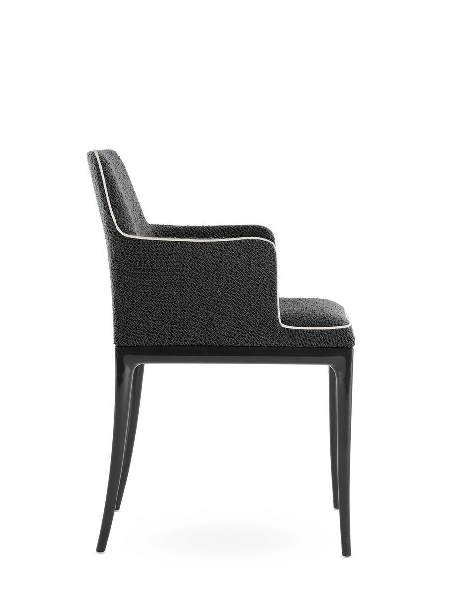 Kartell LILLYBET Small Armchair Bouclè BLACK KAR05854NG_2
