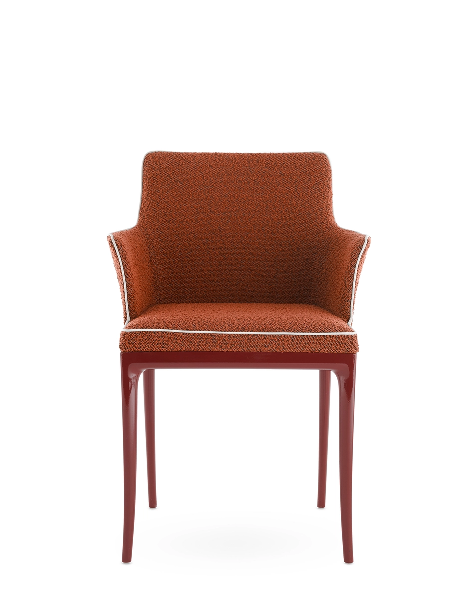 Kartell LILLYBET Small Armchair Bouclè BURGUNDY/RED KAR05854XA