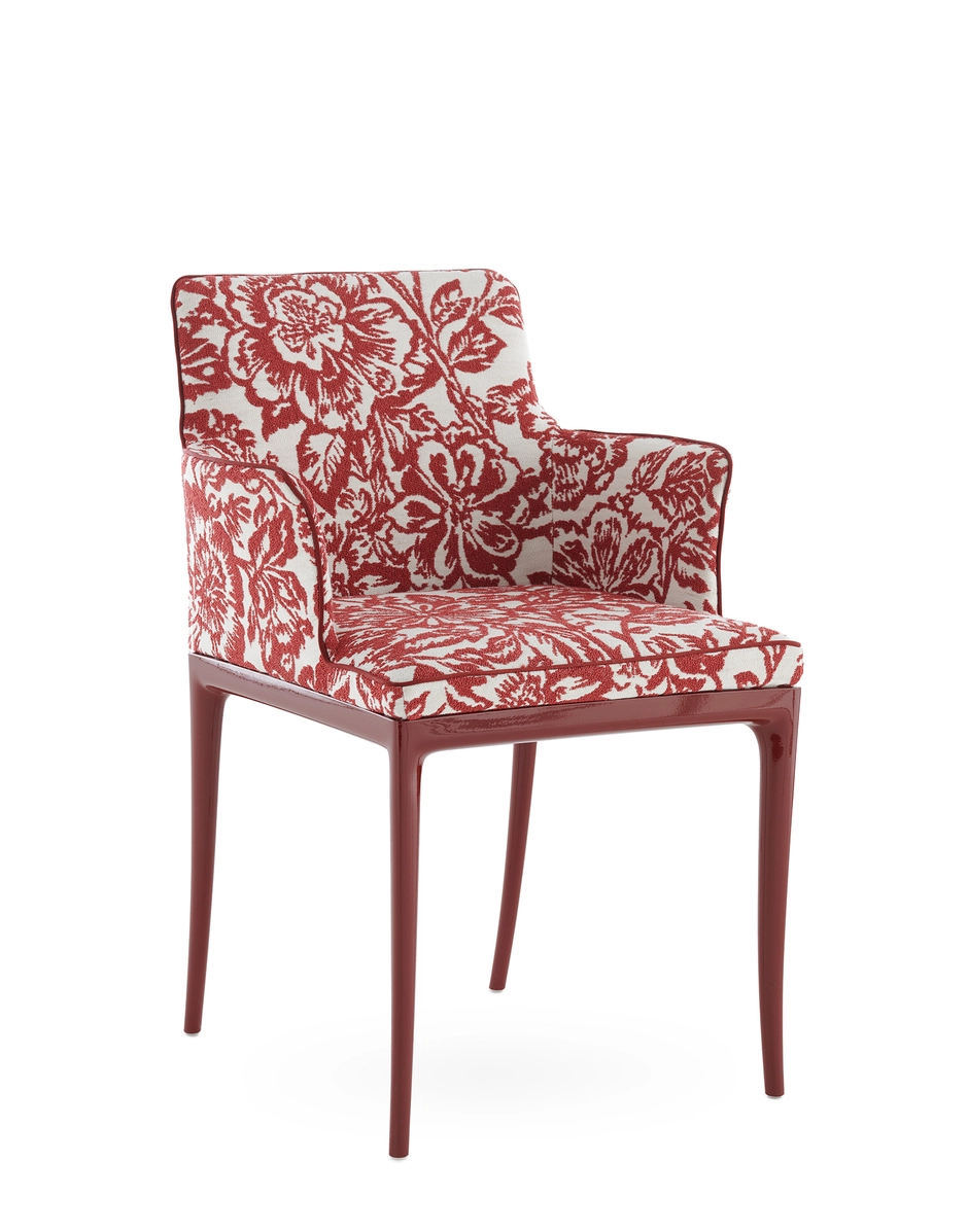 Kartell LILLYBET Small Armchair Flower Key BURGUNDY/RED KAR05854XR_1