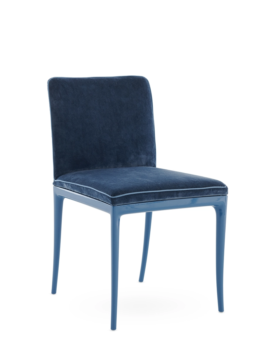 Kartell LILLYBET Chair Velvet LIGHT BLUE/BLUE KAR05855AB_1
