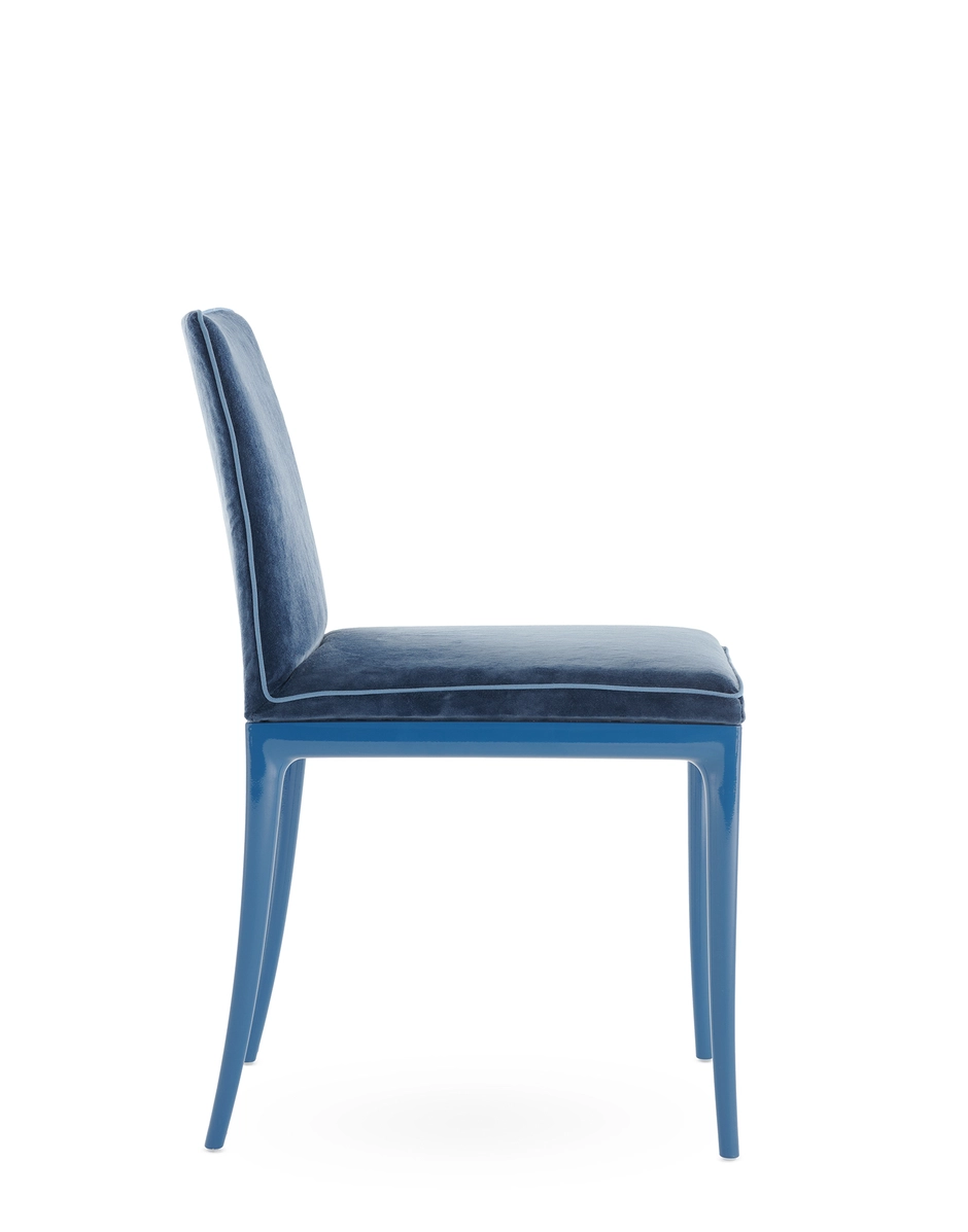 Kartell LILLYBET Chair Velvet LIGHT BLUE/BLUE KAR05855AB_2