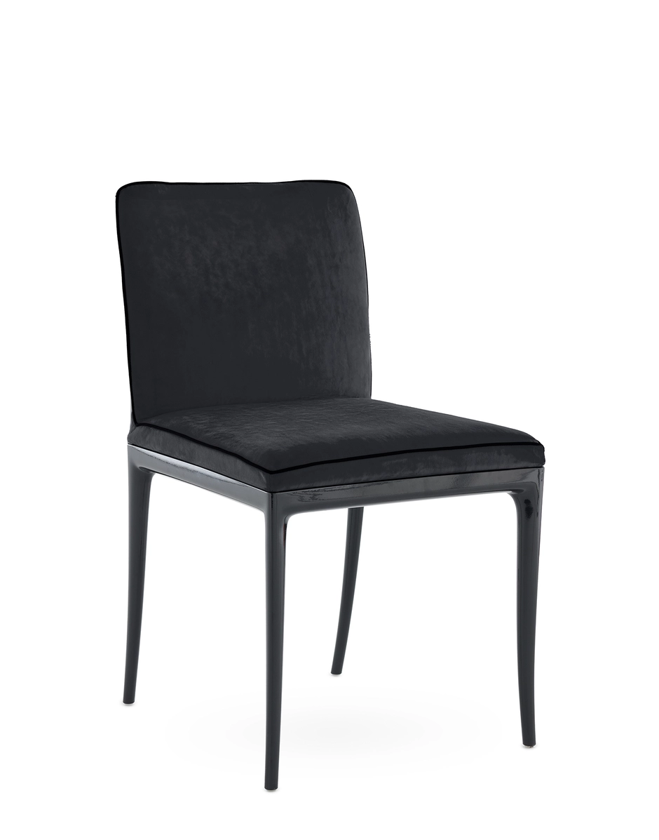 Kartell LILLYBET Chair Velvet BLACK/ANTHRACITE KAR05855NA_1