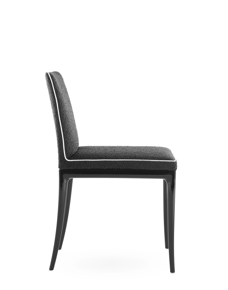 Kartell LILLYBET Chair Bouclè BLACK KAR05855NG_2