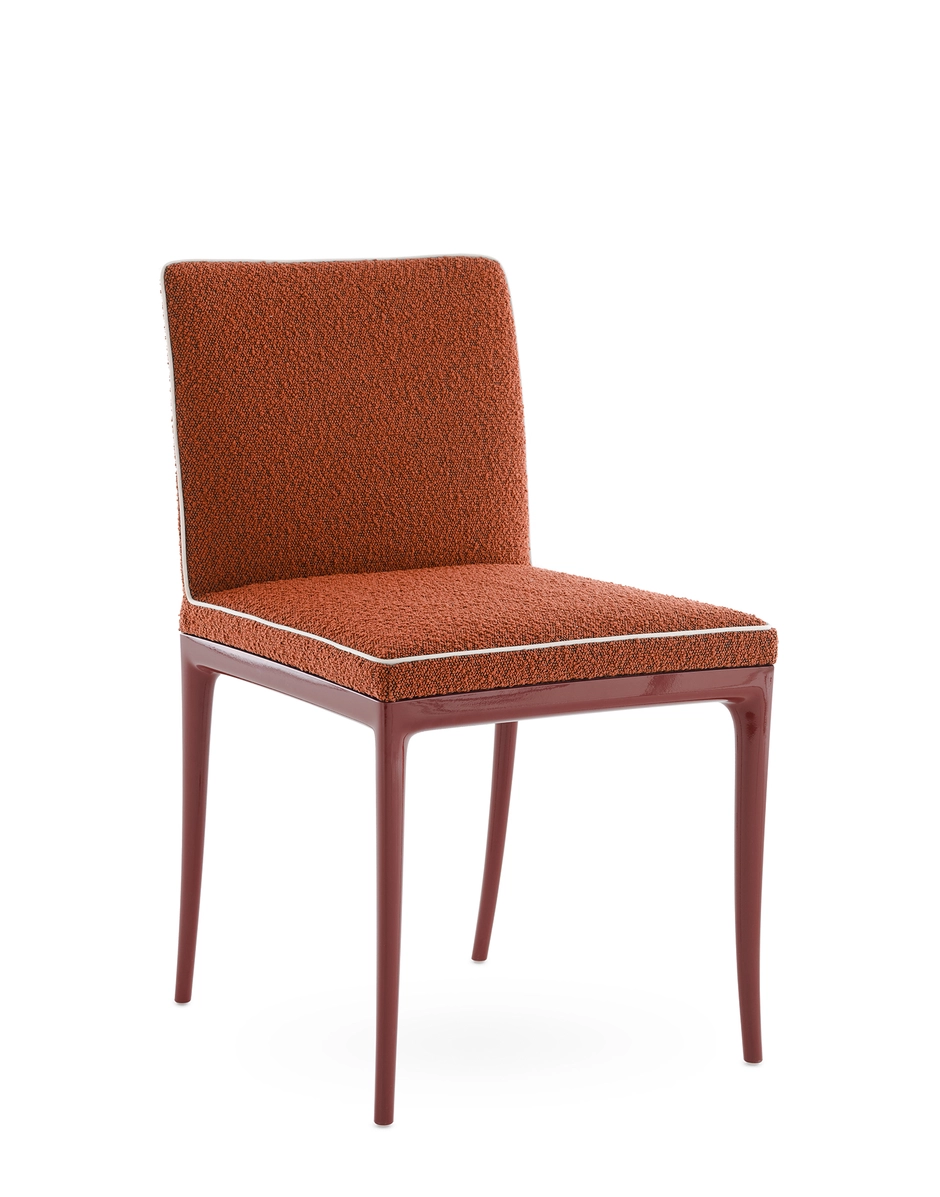 Kartell LILLYBET Chaise Bouclè BORDEAUX/ROUGE KAR05855XA_1