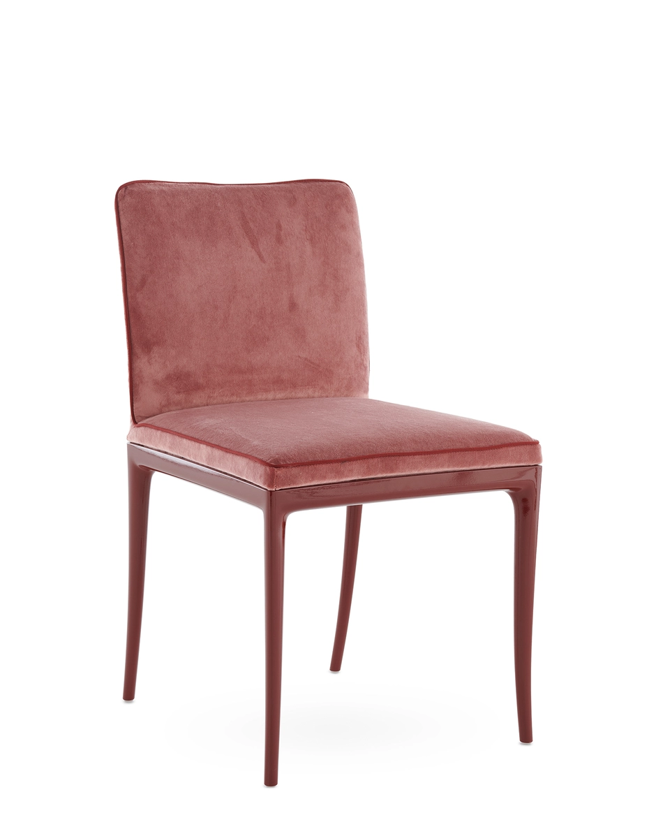 Kartell LILLYBET Chair Velvet BURGUNDY/ANTIQUE PINK KAR05855XS_1
