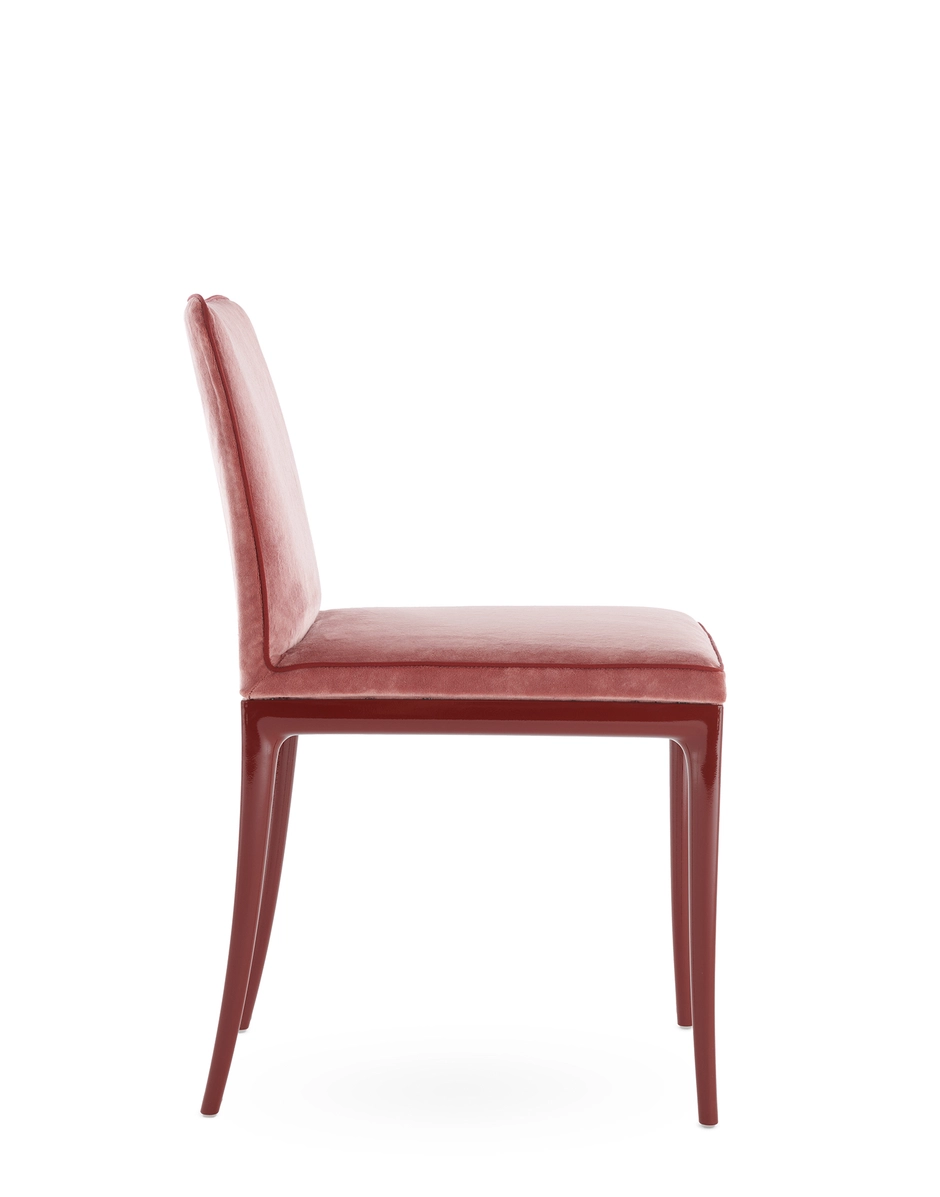 Kartell LILLYBET Chair Velvet BURGUNDY/ANTIQUE PINK KAR05855XS_2