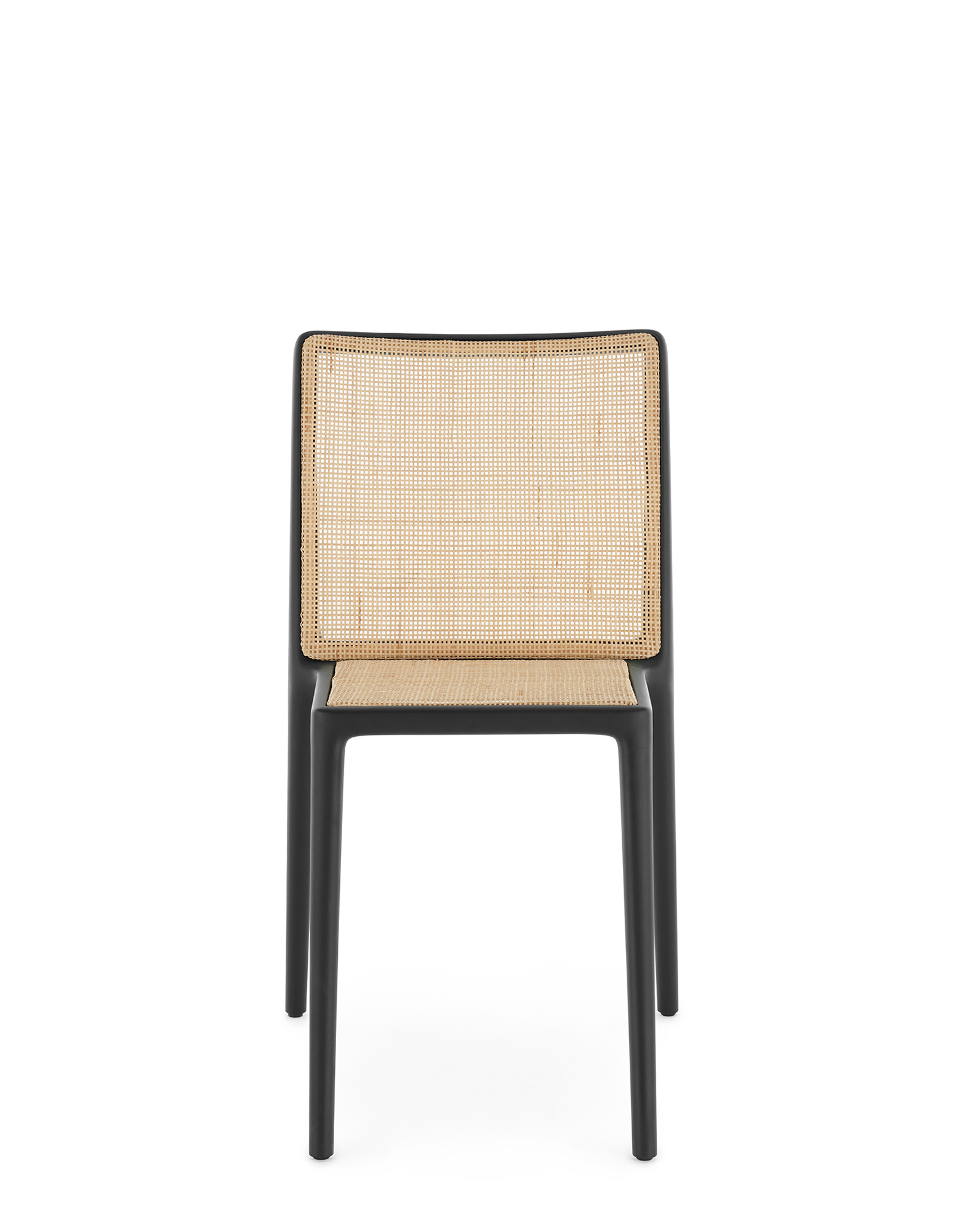 Kartell Chairs RE-CHAIR powered by Illy (2 chairs) BLACK | Kartell