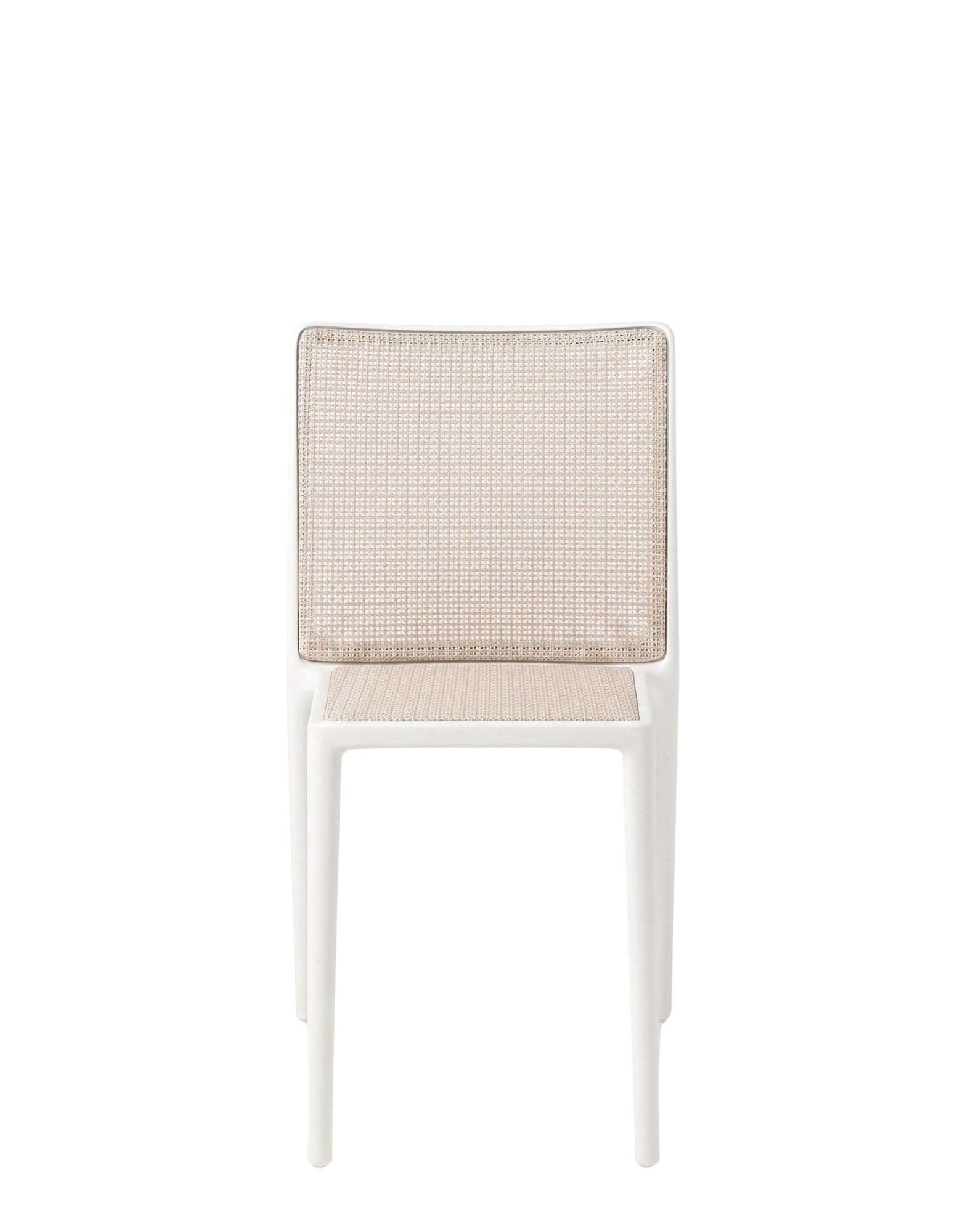 Kartell Chairs BELVEDERE TECH (2 chairs) WHITE/BEIGE | Kartell
