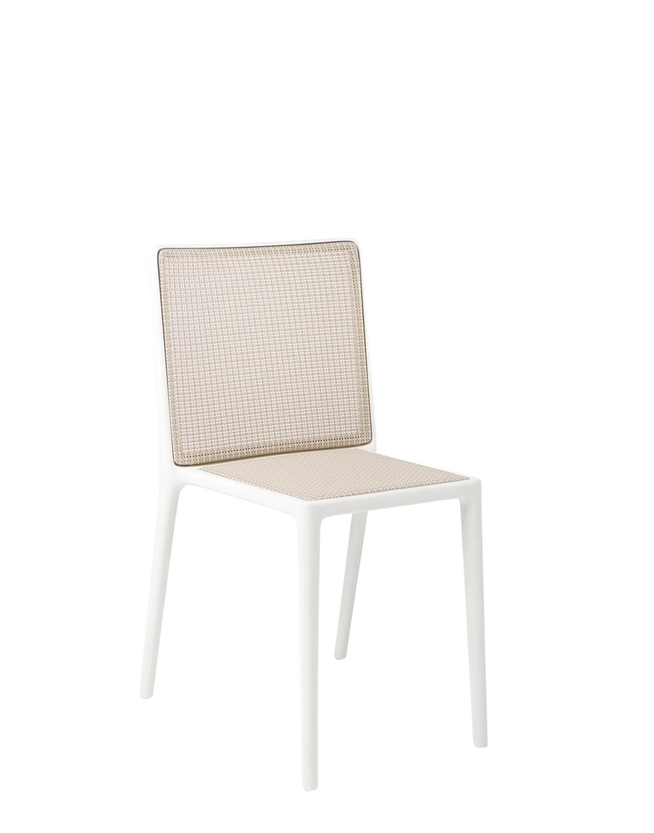 Kartell BELVEDERE TECH (2 chairs) WHITE/BEIGE KAR05859BB_1