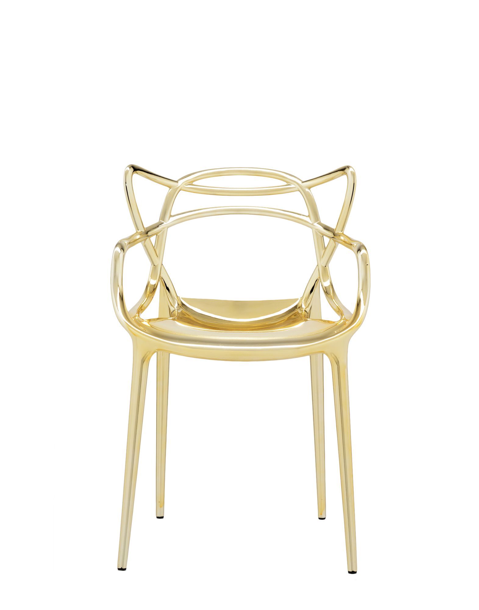 Kartell Chairs MASTERS Metal 2 chairs GOLD Kartell