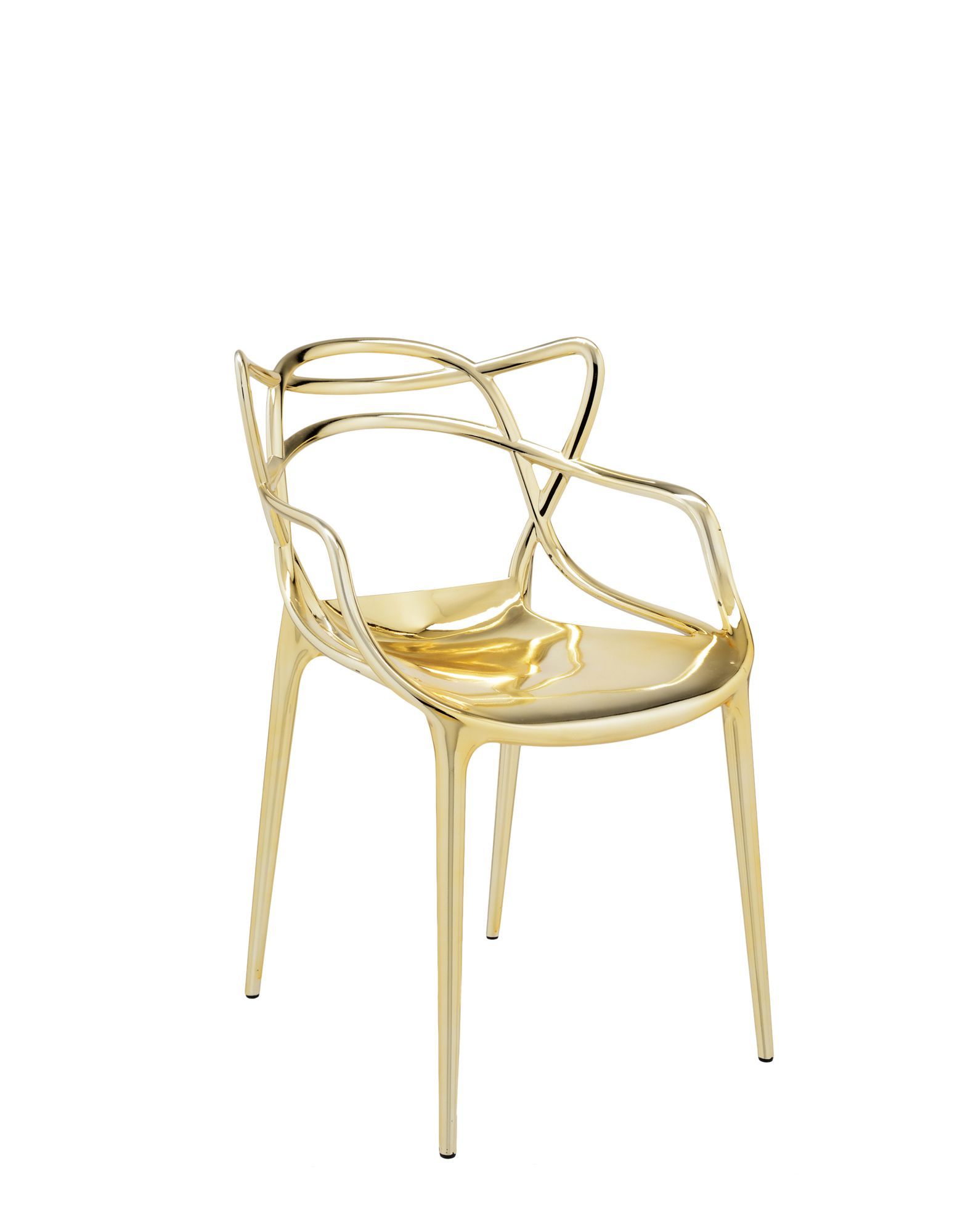Kartell Chairs MASTERS Metal (2 chairs) GOLD | Kartell
