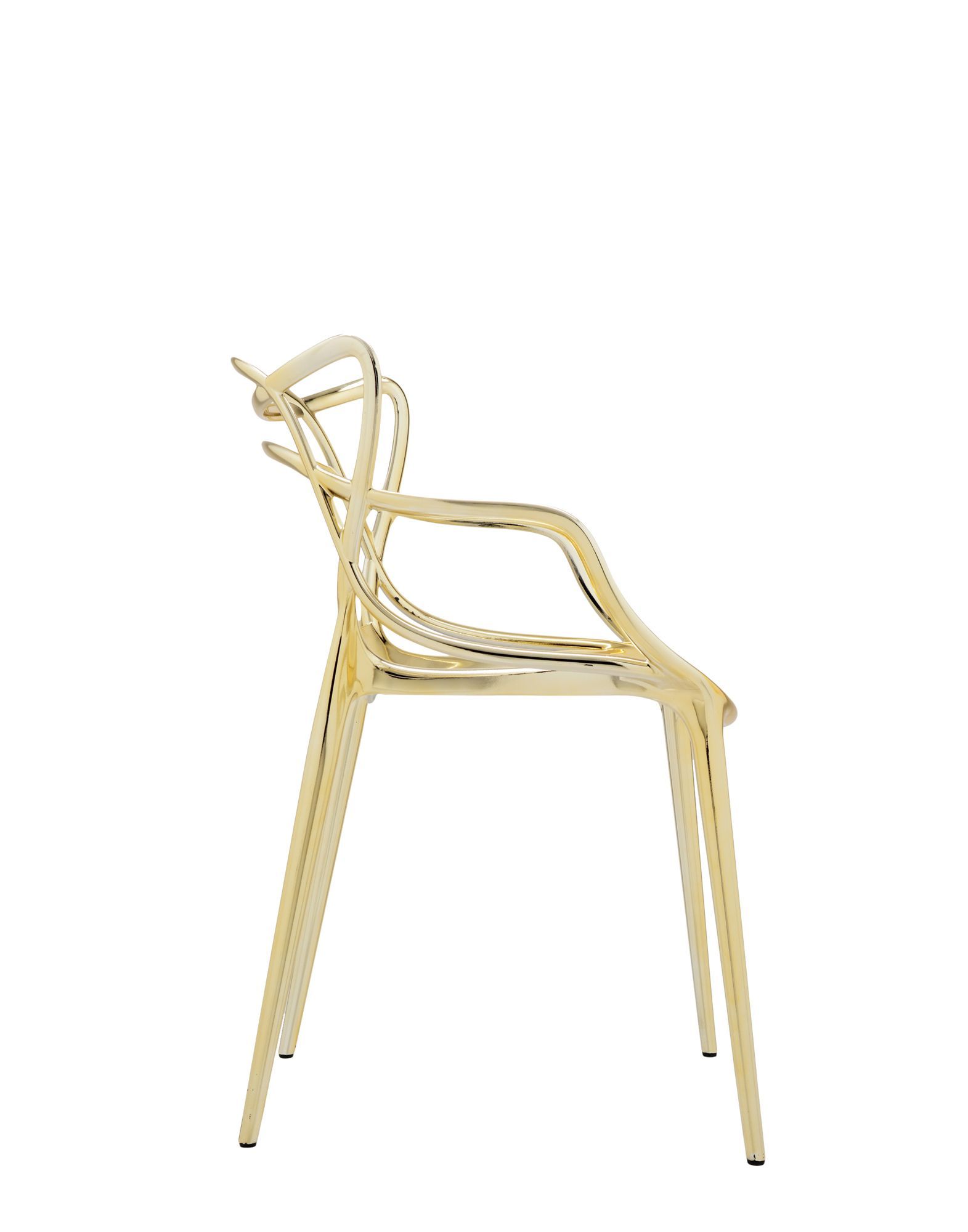 Kartell Chairs MASTERS Metal (2 chairs) GOLD | Kartell