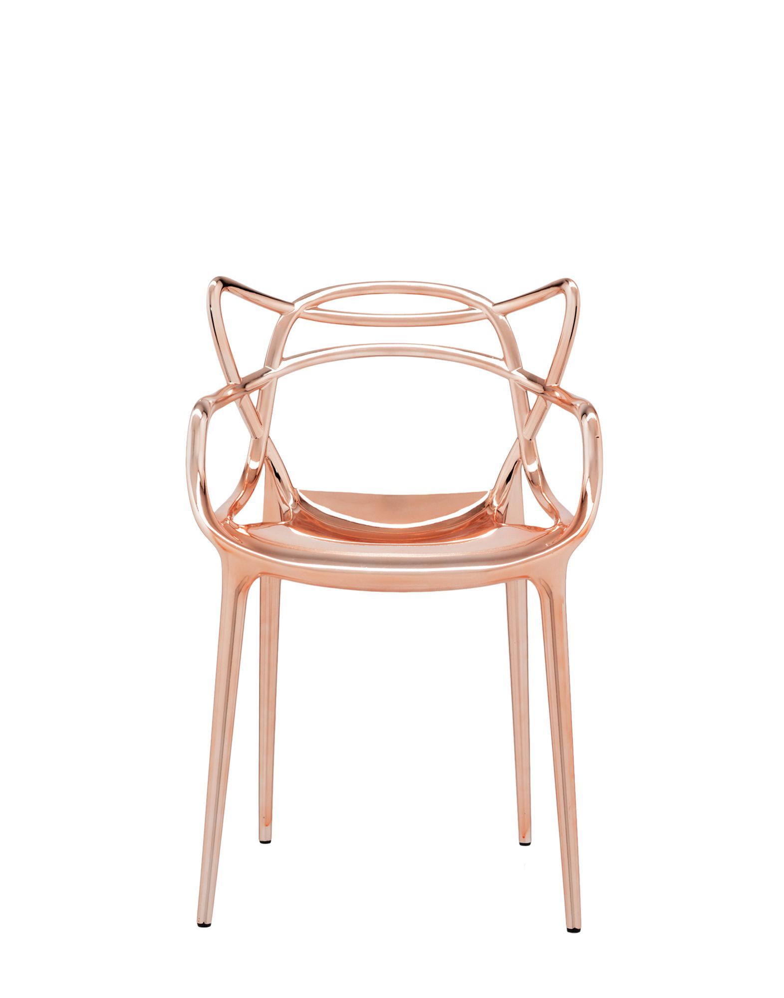 kartell masters chair copper