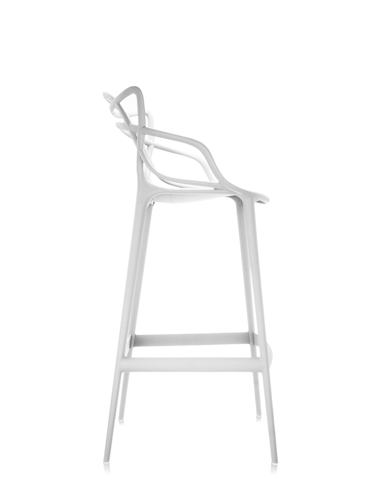 Kartell Stools MASTERS STOOL WHITE | Kartell