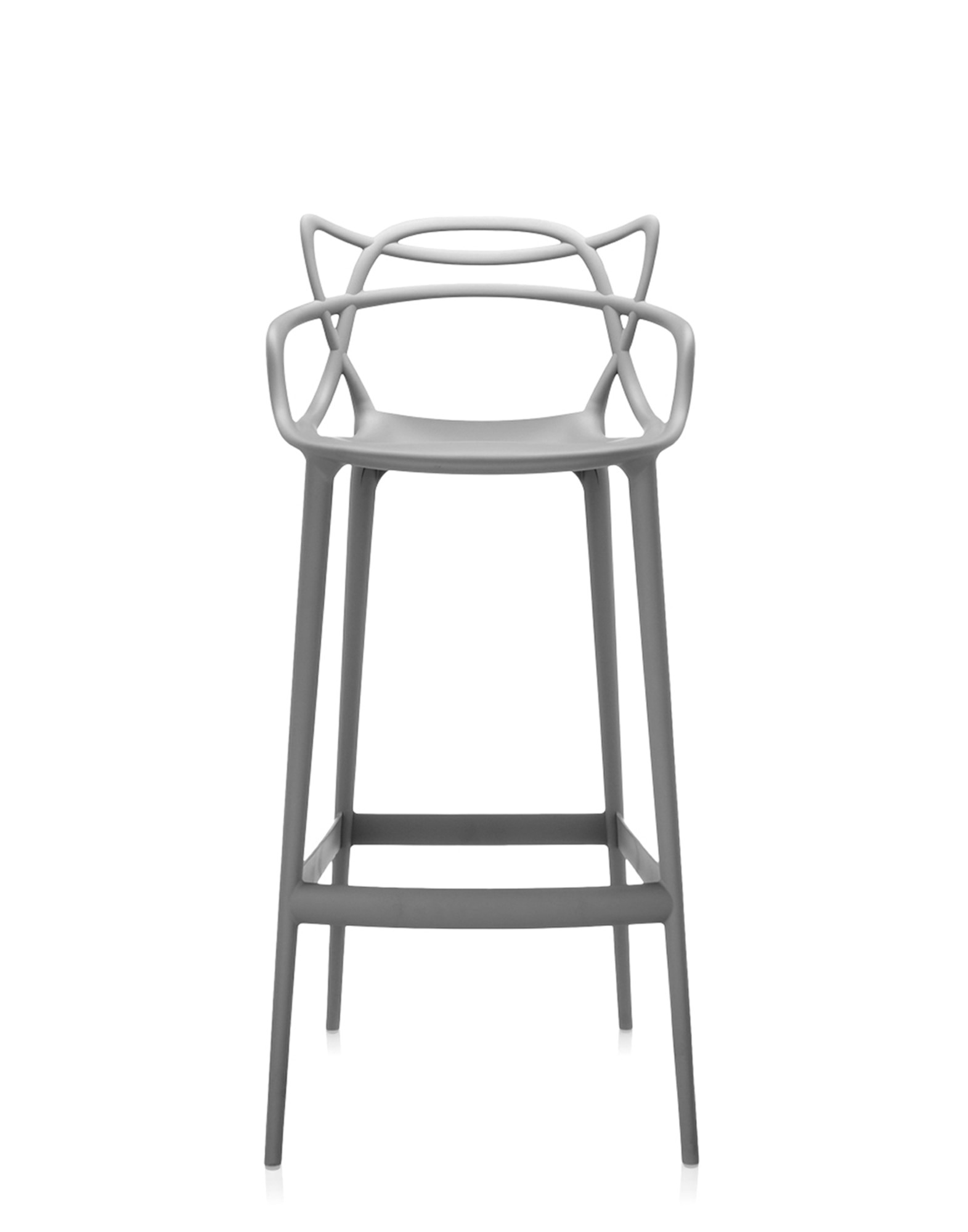 kartell masters bar stool grey