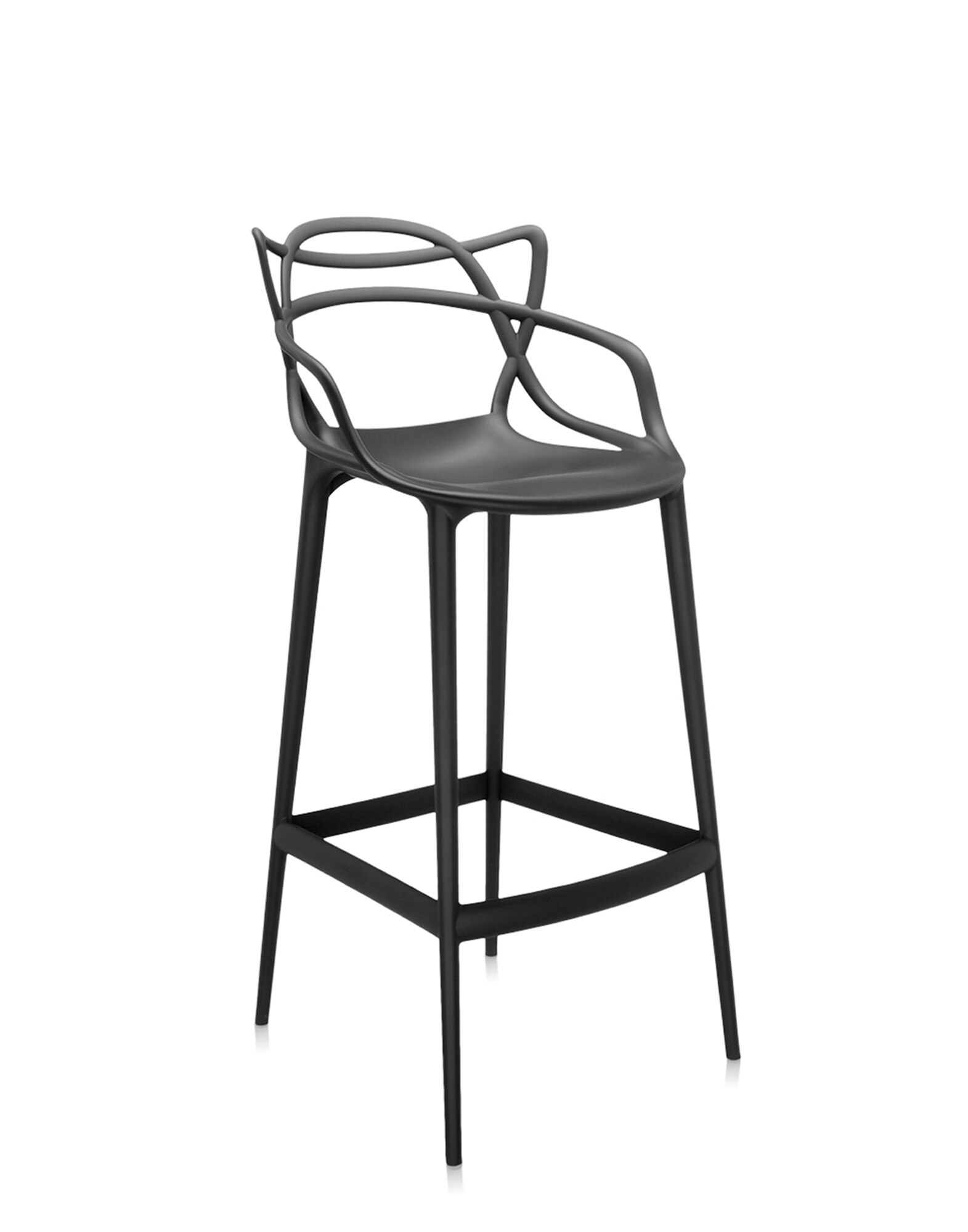 Kartell Stools MASTERS STOOL BLACK | Kartell