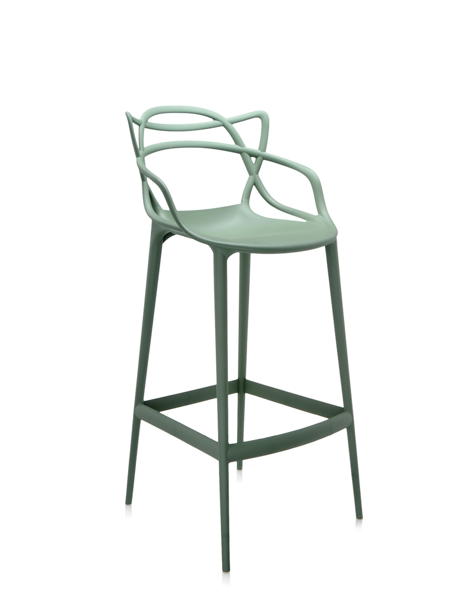 Kartell Stools MASTERS STOOL SAGE GREEN | Kartell