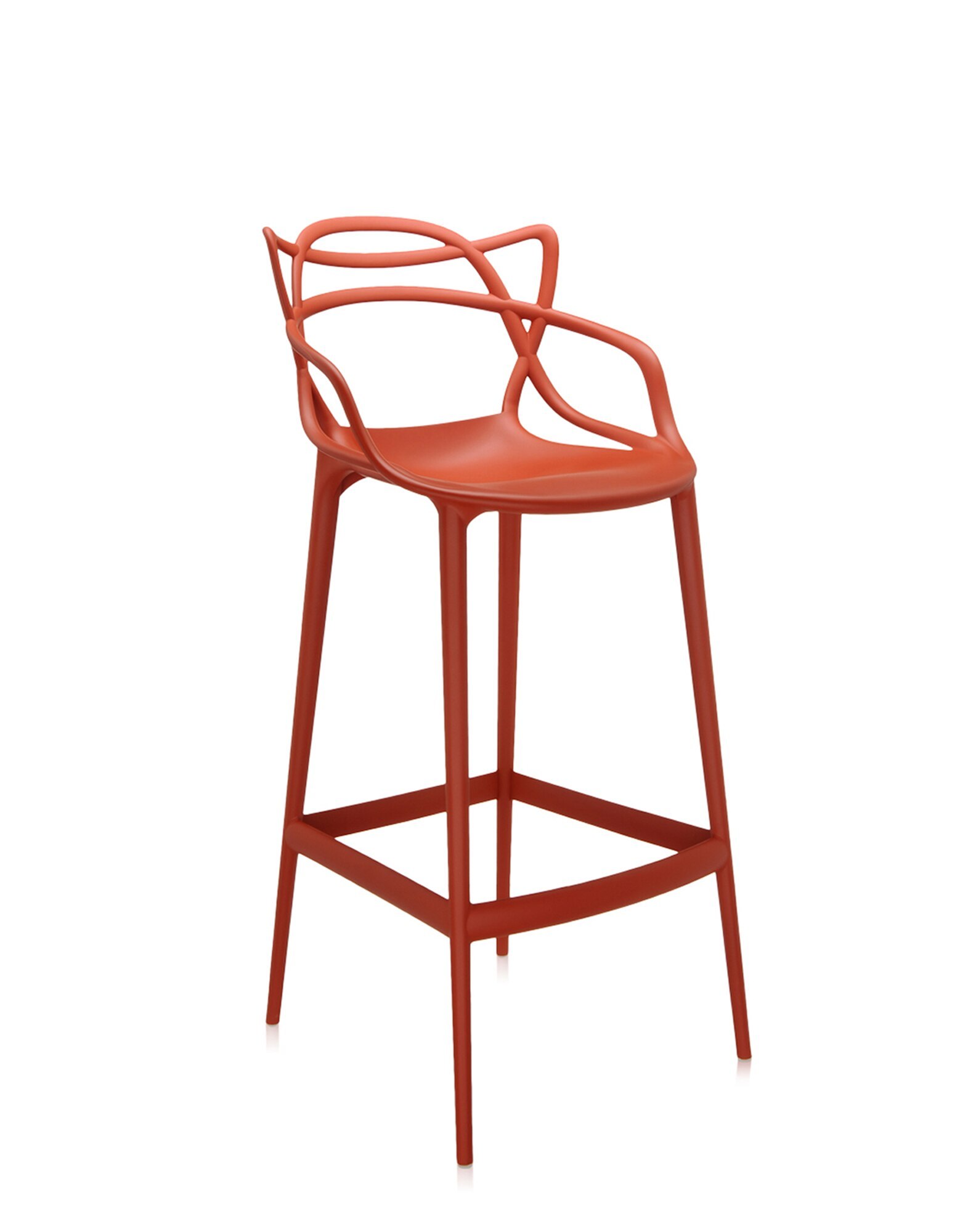 Kartell Stools MASTERS STOOL RUSSET | Kartell