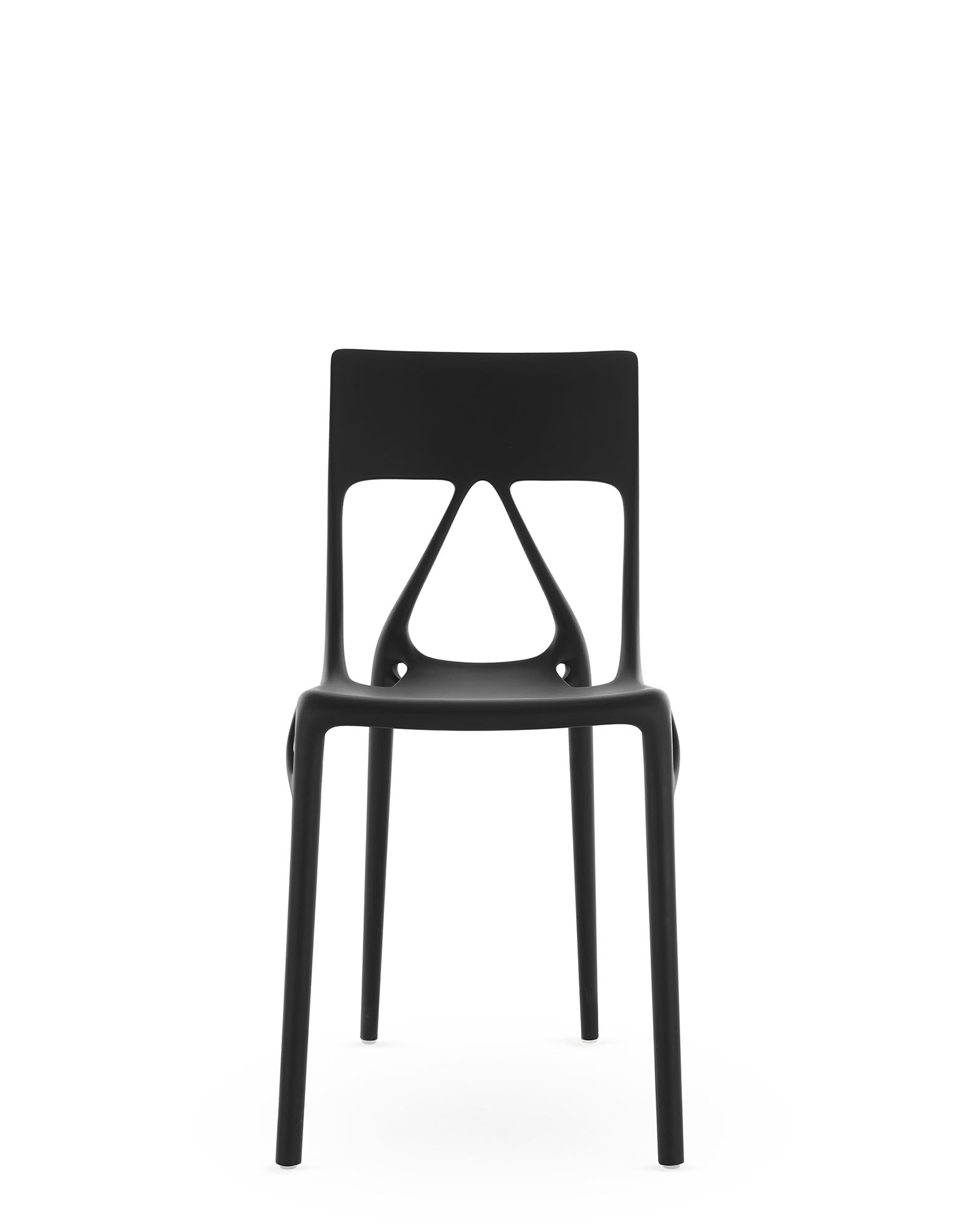 Kartell Chairs A.I. LITE (2 chairs) GLOSSY BLACK | Kartell