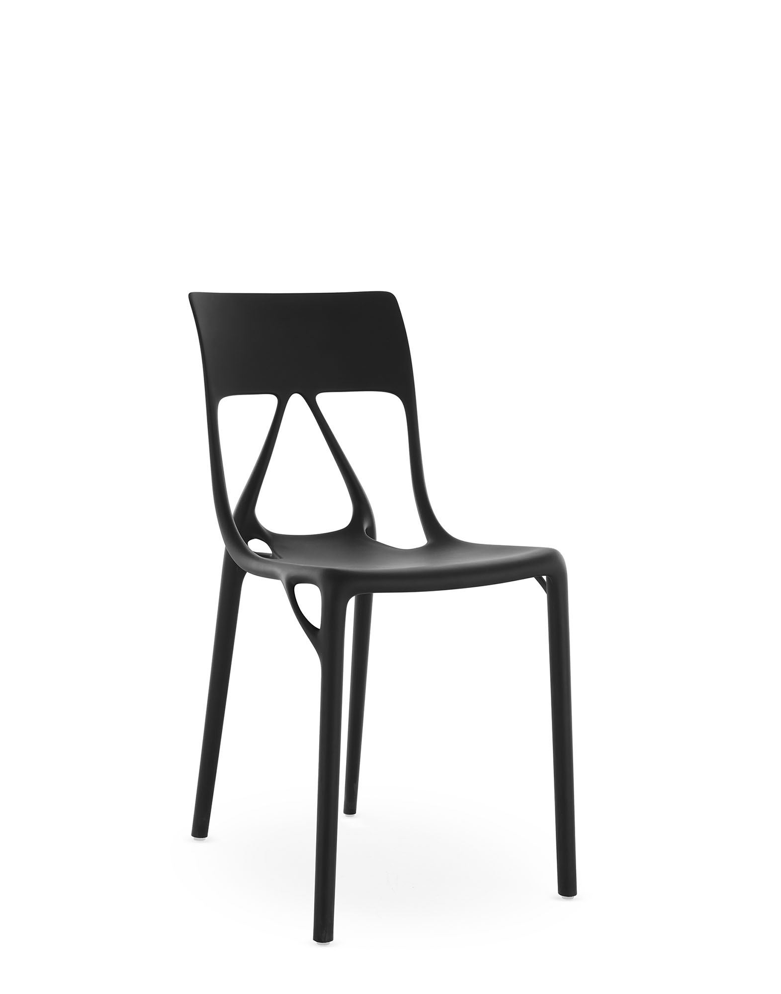 Kartell Chairs A.I. LITE (2 chairs) GLOSSY BLACK | Kartell