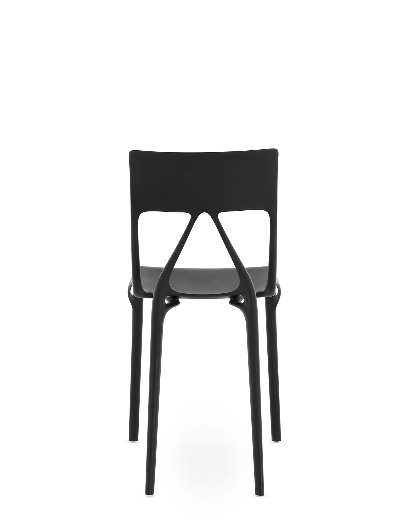 Kartell Chairs A.I. LITE (2 chairs) GLOSSY BLACK | Kartell