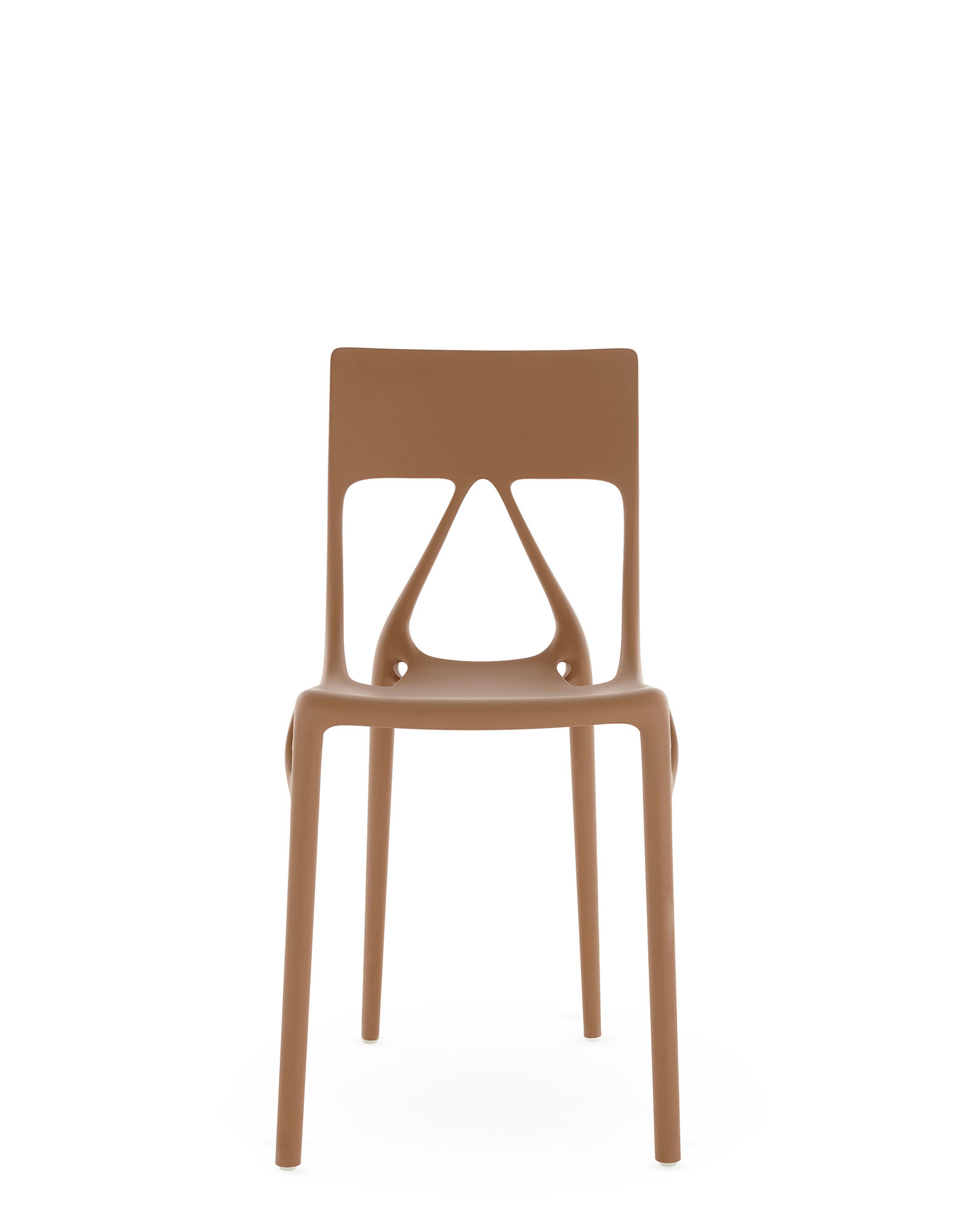 Kartell Chairs A.I. LITE (2 chairs) BROWN | Kartell