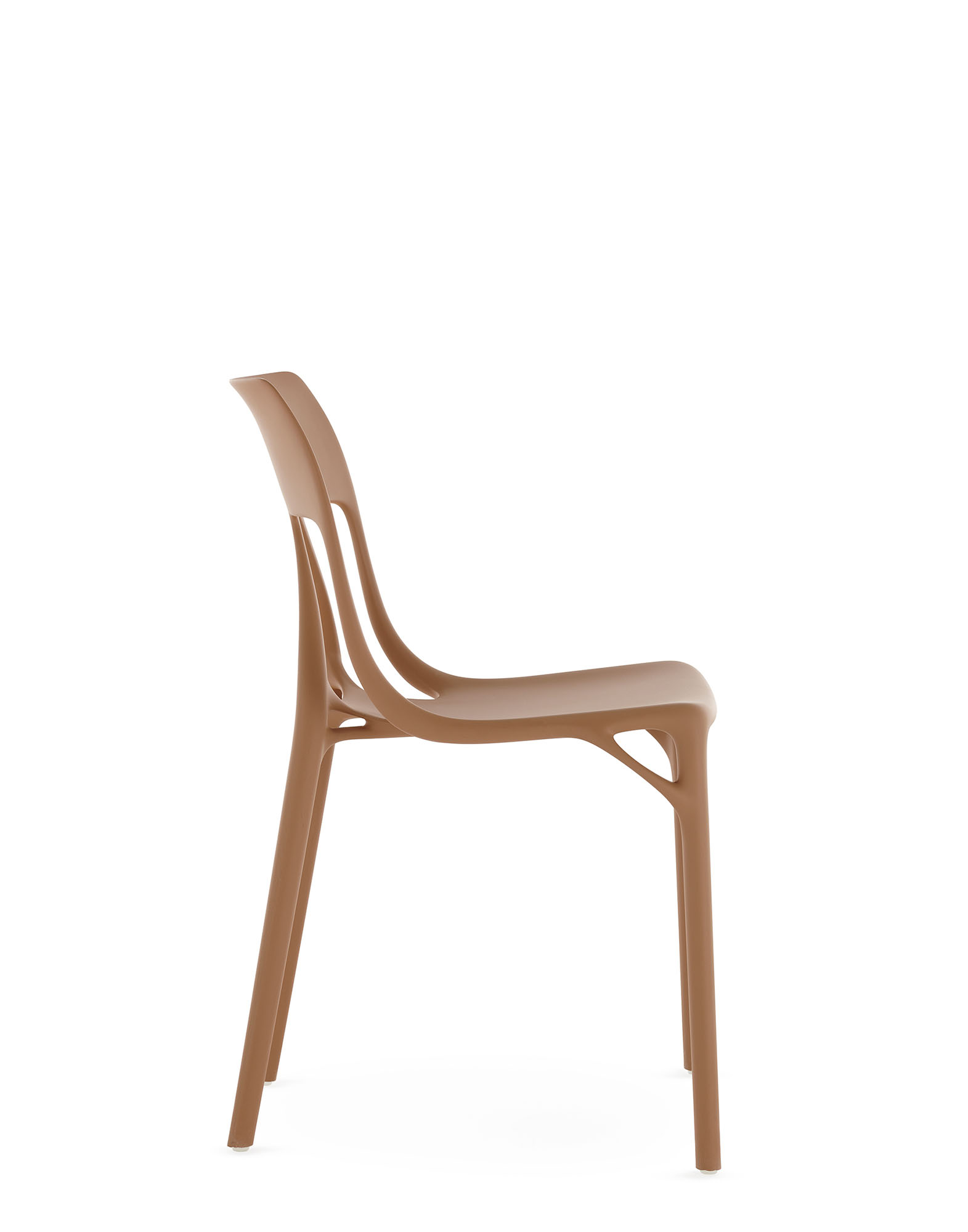 Kartell Chairs A.I. LITE (2 chairs) BROWN | Kartell