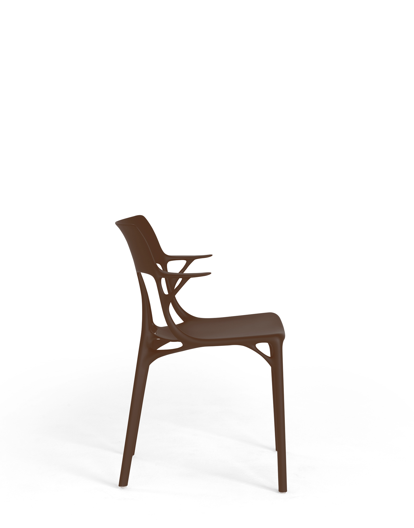 Kartell Chairs A.I. (2 chairs) MOKA | Kartell