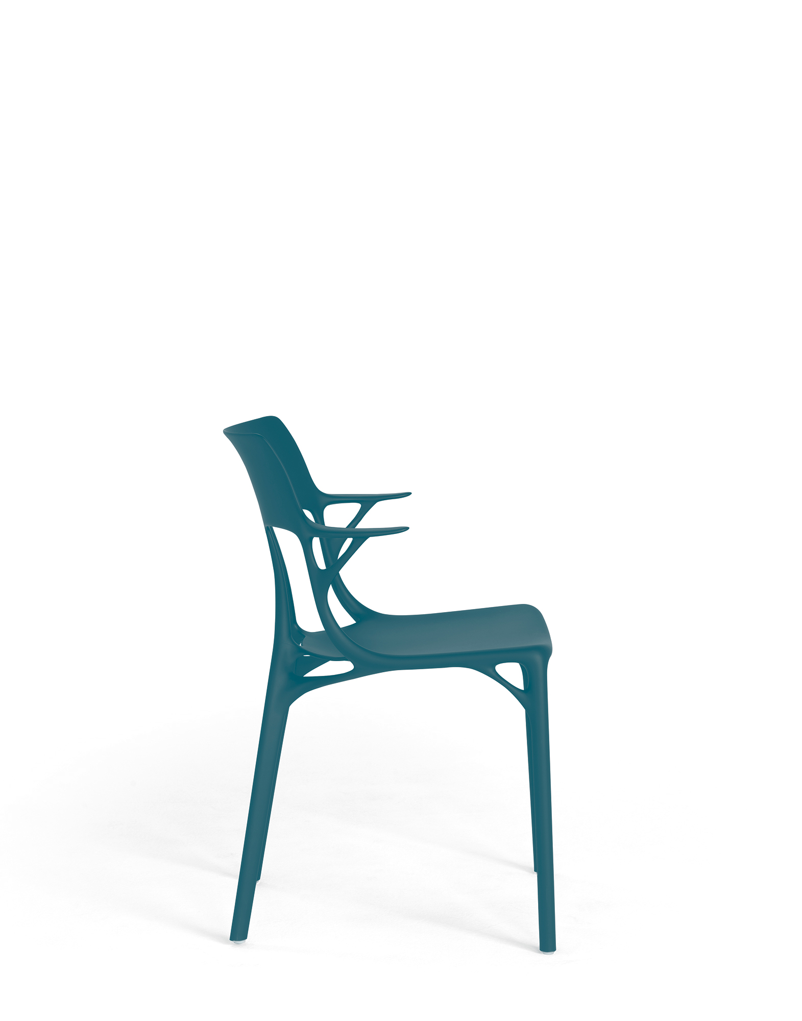 Kartell Chairs A.I. (2 chairs) PETROL | Kartell