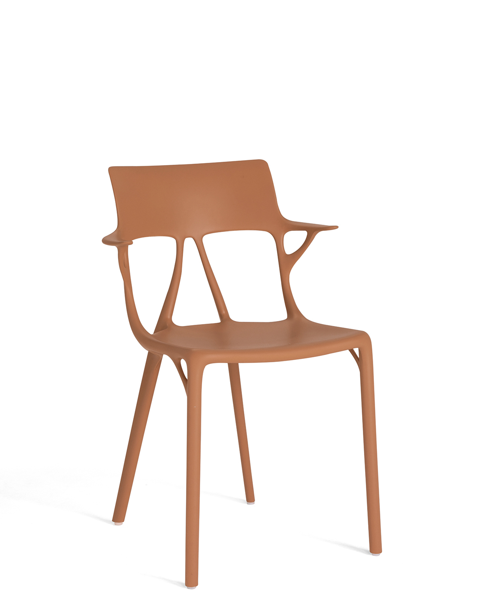 Kartell Chairs A.I. (2 chairs) BROWN | Kartell