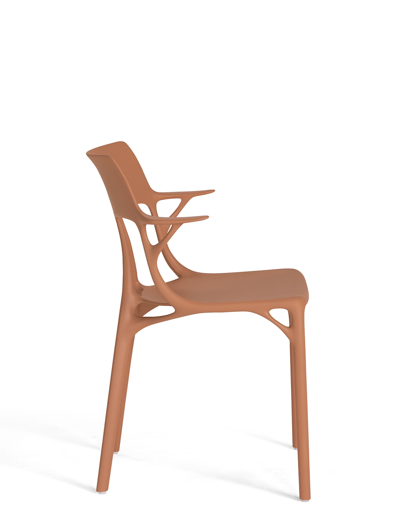 Kartell Chairs A.I. (2 chairs) BROWN | Kartell
