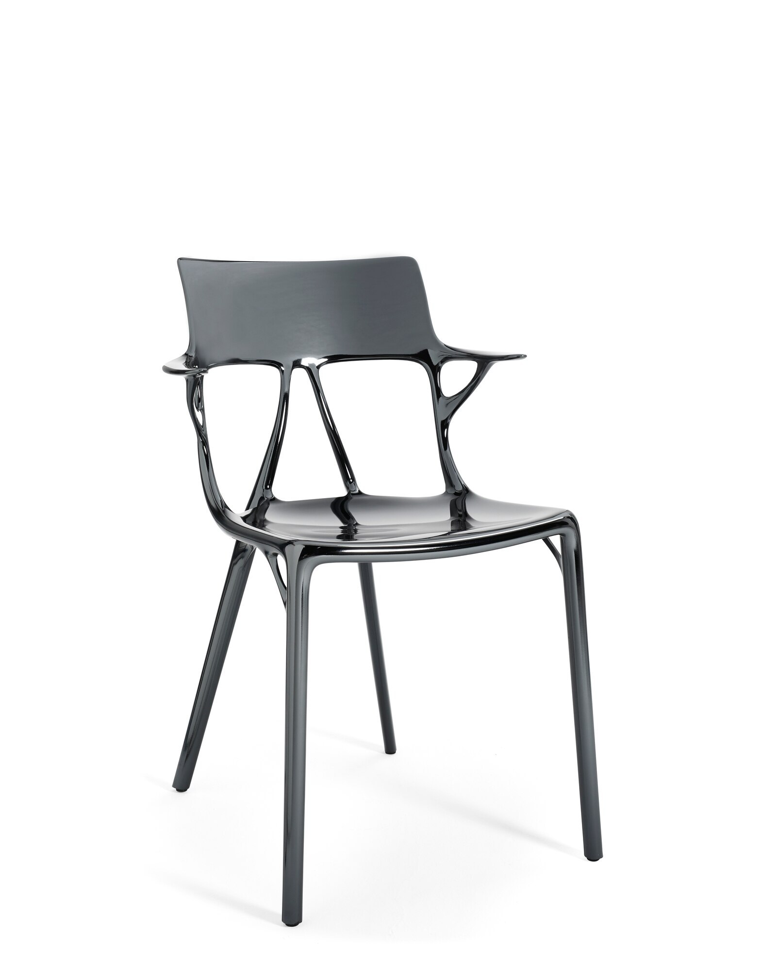 Kartell Chairs A.I. Metal (2 chairs) TITANIUM | Kartell