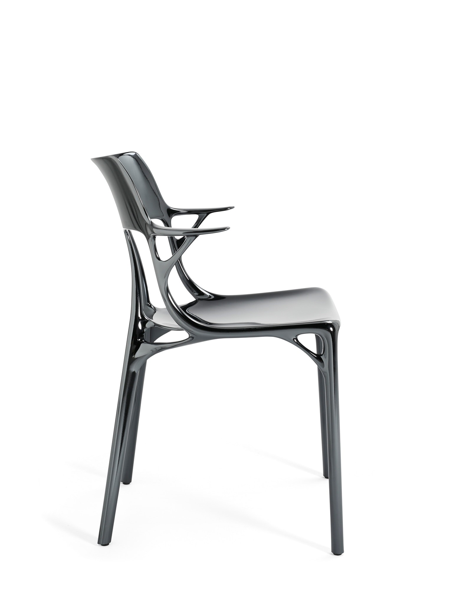 Kartell Chairs A.I. Metal (2 chairs) TITANIUM | Kartell