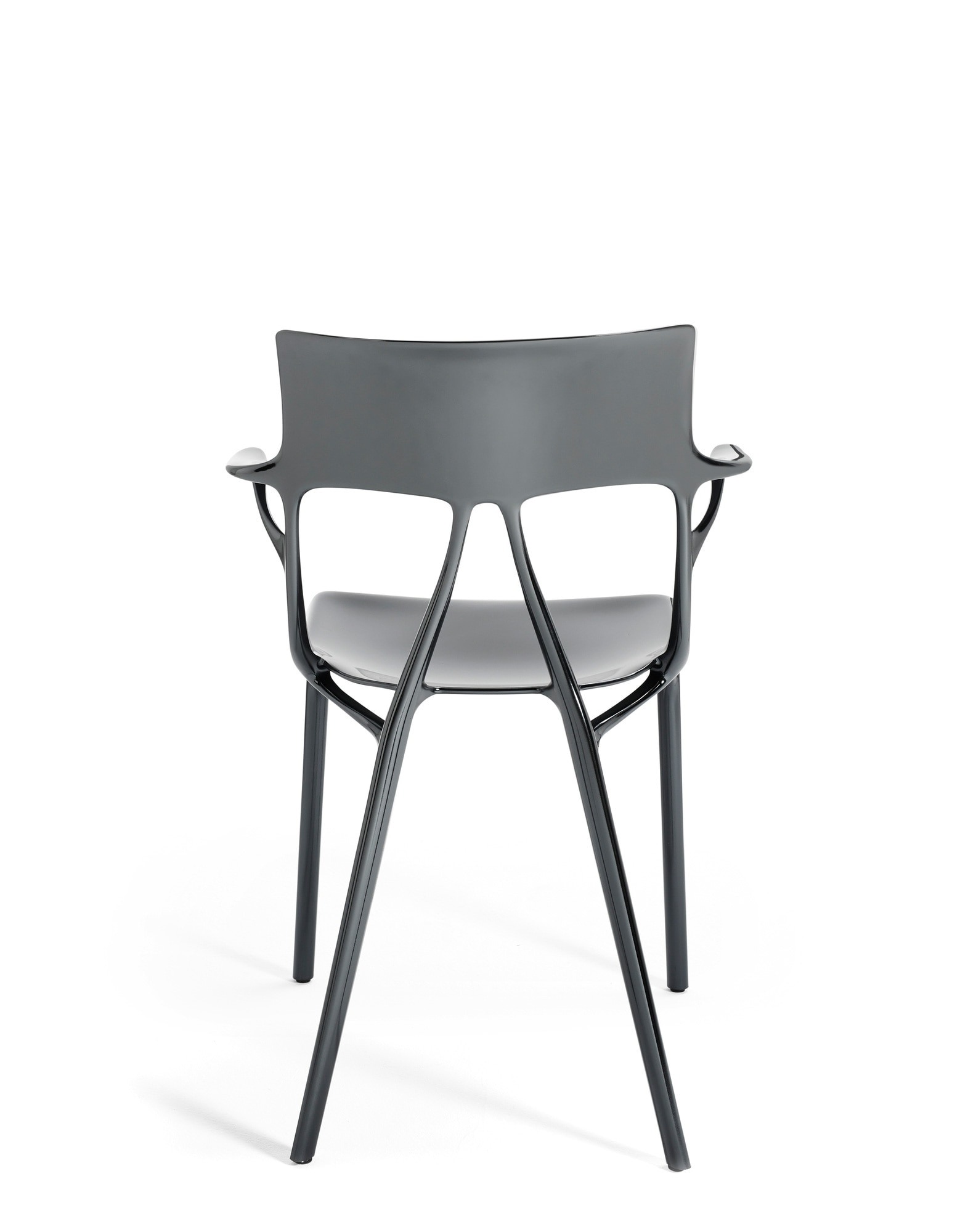 Kartell Chairs A.I. Metal (2 chairs) TITANIUM | Kartell
