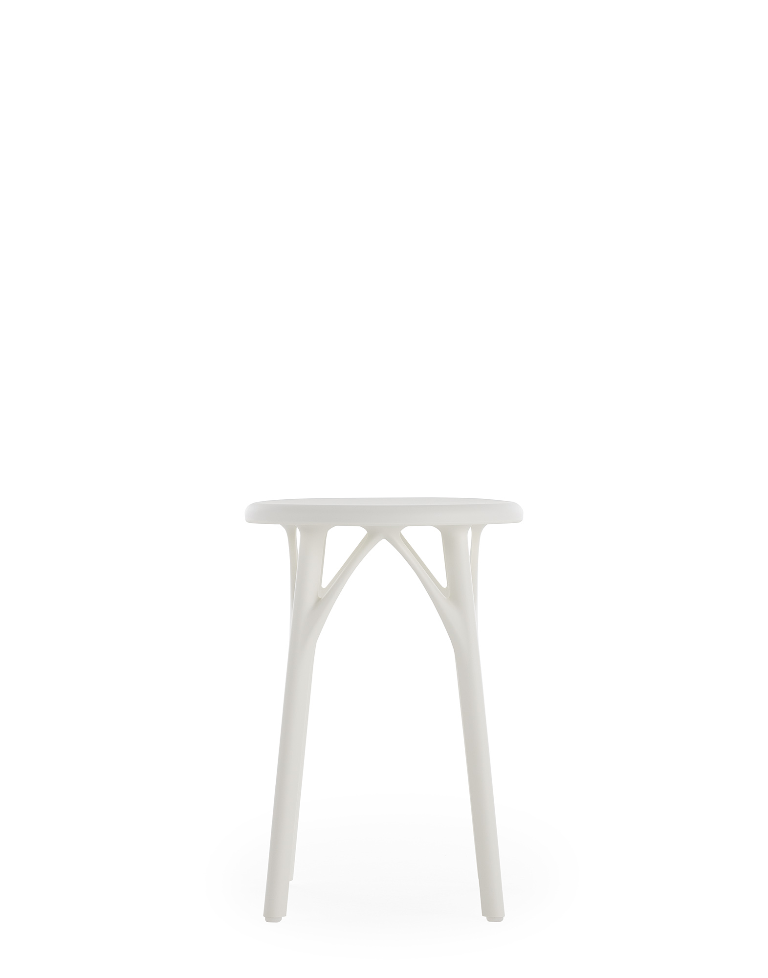 Kartell イス Kartell Stools A.I. STOOL LIGHT 45 cm (2 stools) WHITE | Kartell