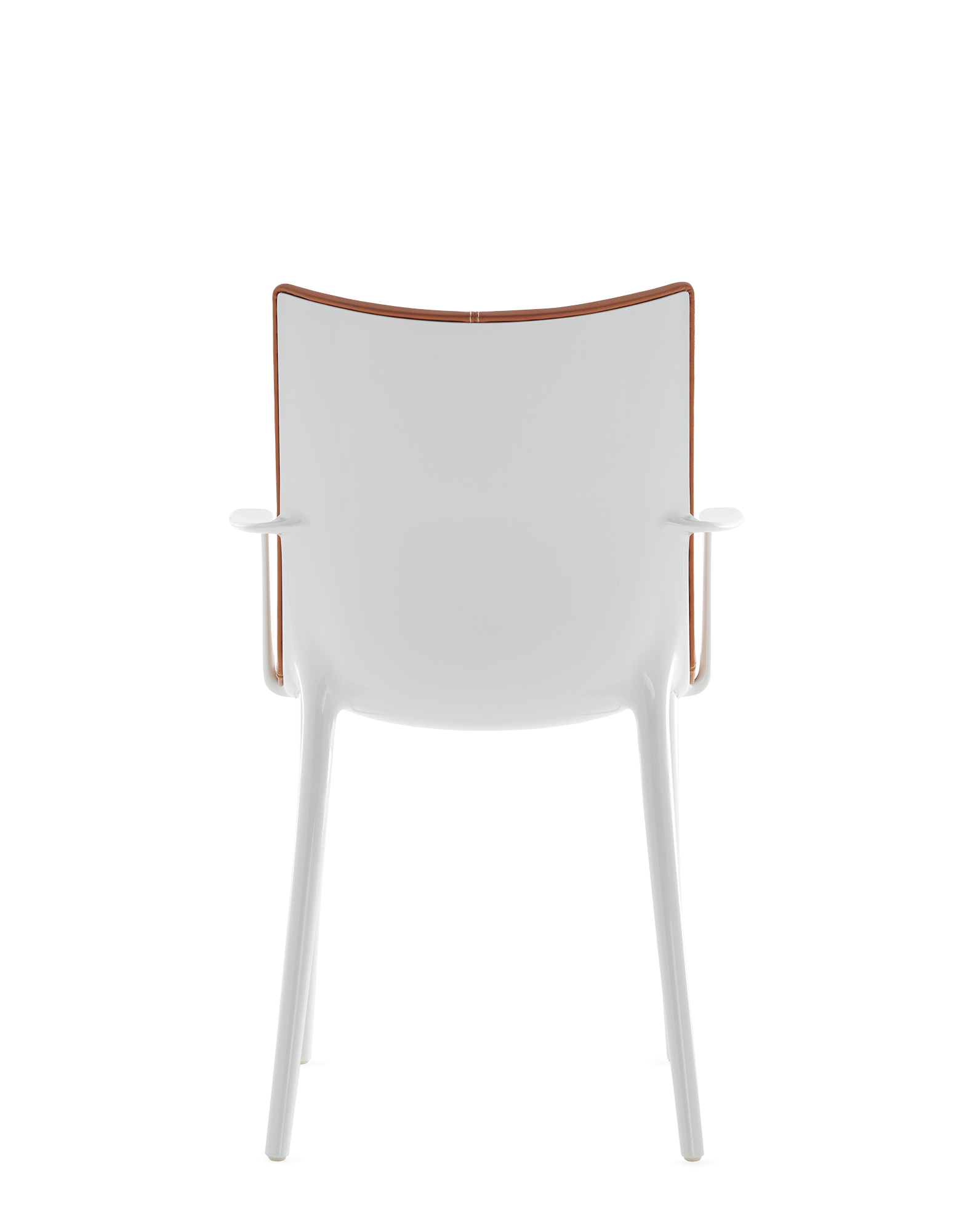 Kartell Chairs H.H.H. LEATHER WHITE LEATHER | Kartell