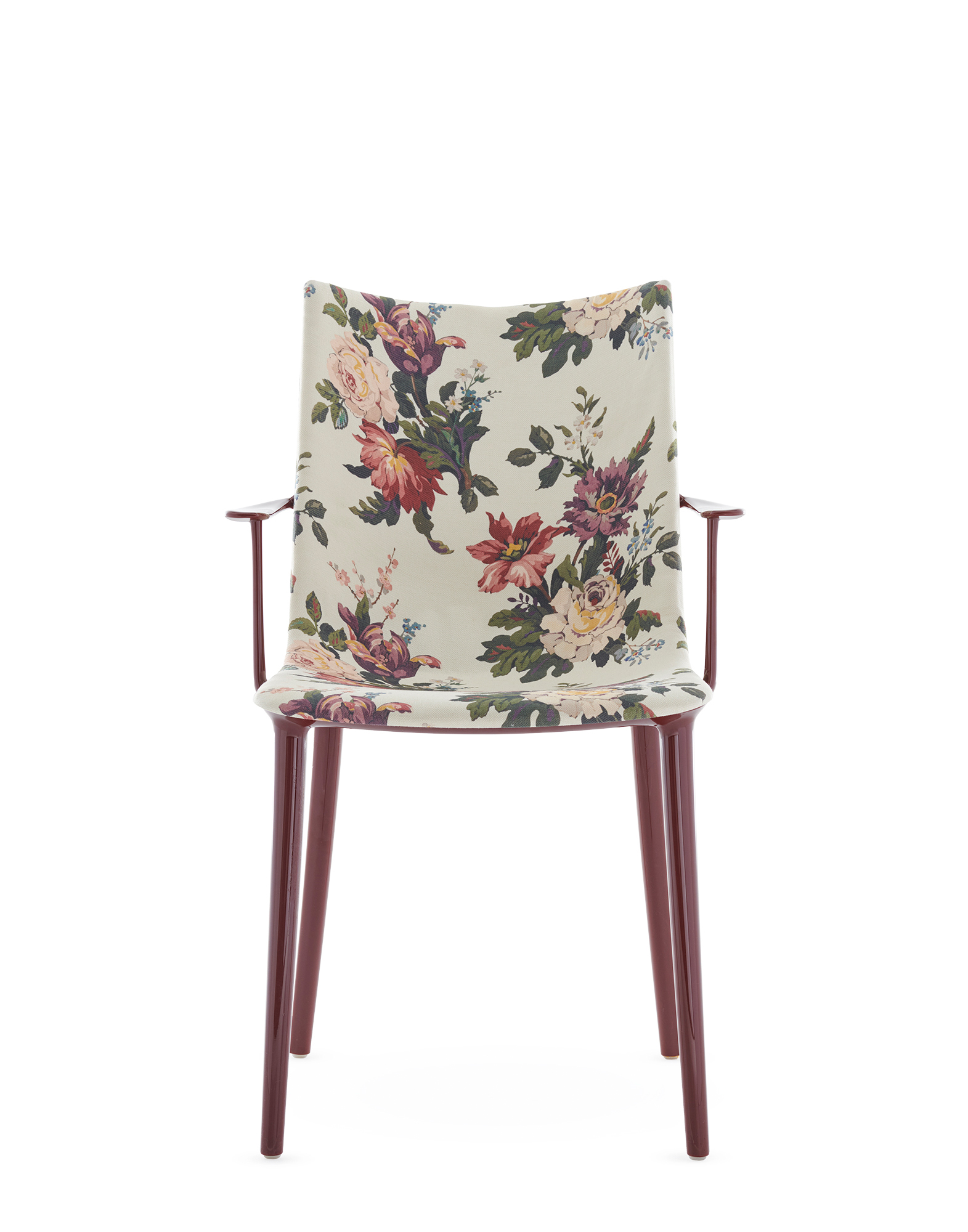 Kartell Chairs H.H.H. UPHOLSTERED FABRIC BORDEAUX DRAGONFLY | Kartell