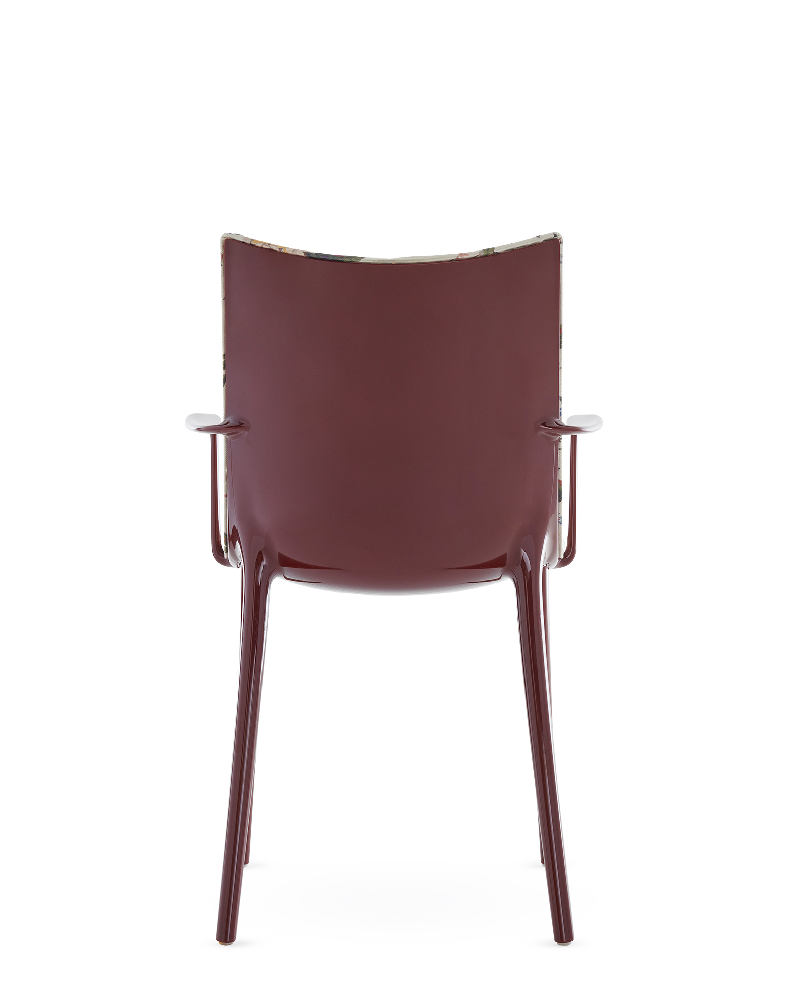 Kartell Chairs H.H.H. UPHOLSTERED FABRIC BORDEAUX DRAGONFLY | Kartell