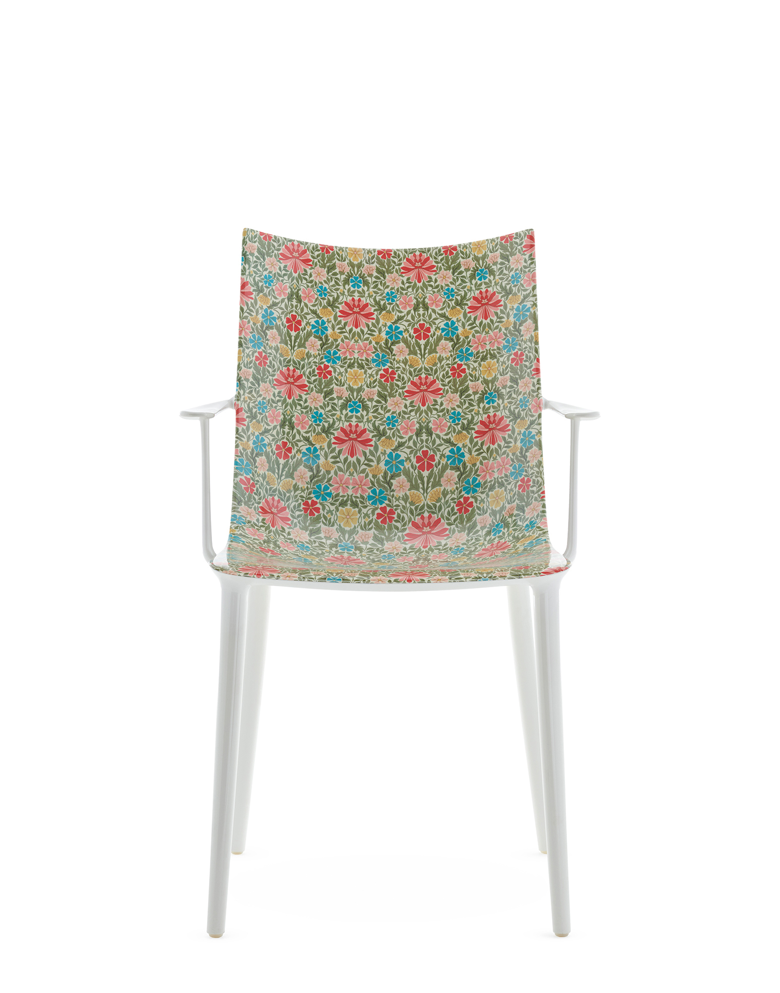 Kartell Chairs H.H.H. GRAPHIC IMPRESSION WHITE LICHEN | Kartell