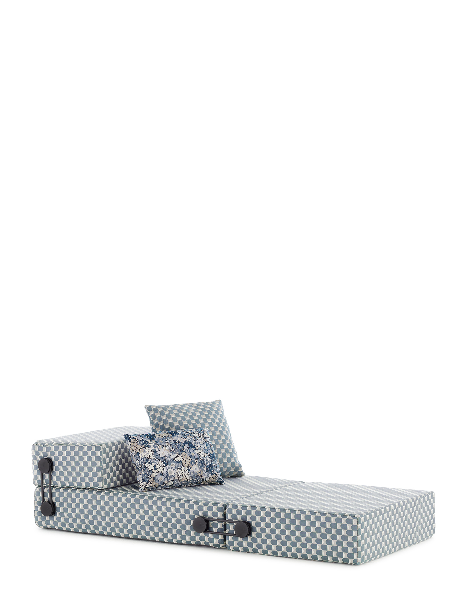 Kartell Sofas & Pouf TRIX OUTDOOR LIBERTY Obi Check BLUE | Kartell