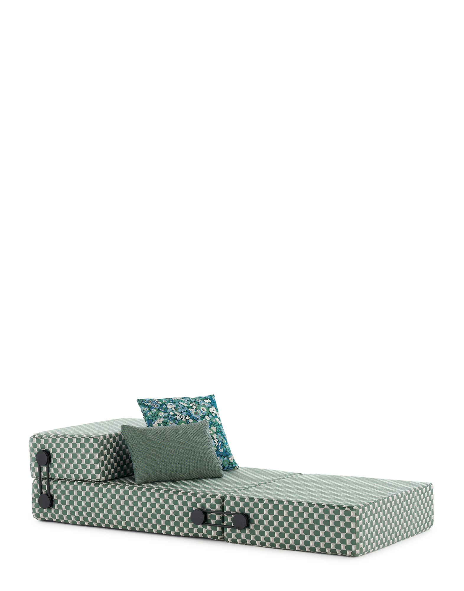 Kartell Sofas & Pouf TRIX OUTDOOR LIBERTY Obi Check SAGE | Kartell