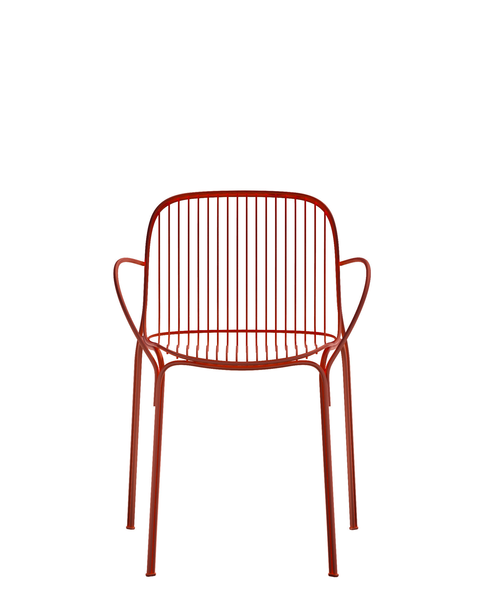 Kartell Small Armchairs HIRAY Small Armchair RUSSET | Kartell
