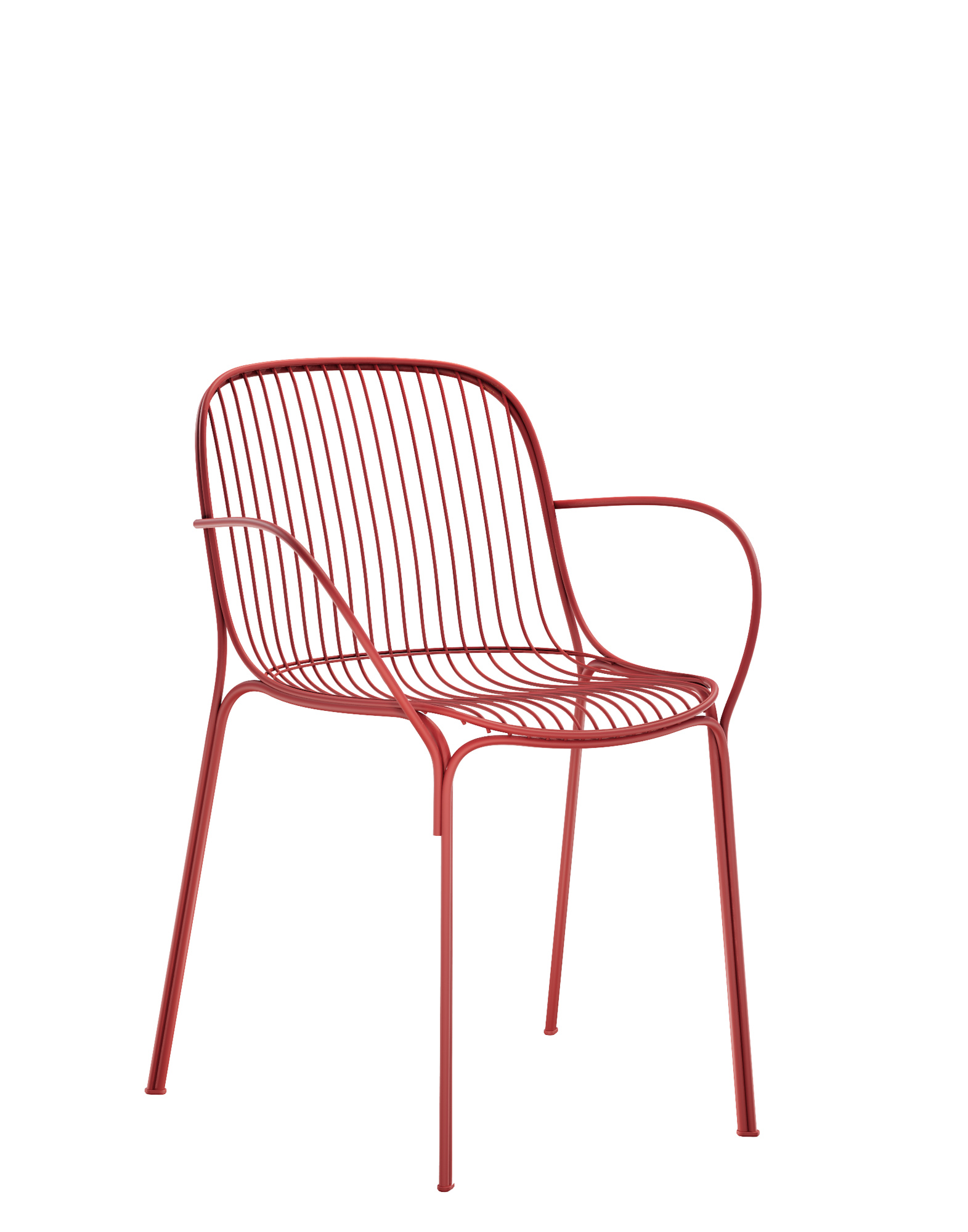 Kartell Small Armchairs HIRAY Small Armchair RUSSET | Kartell