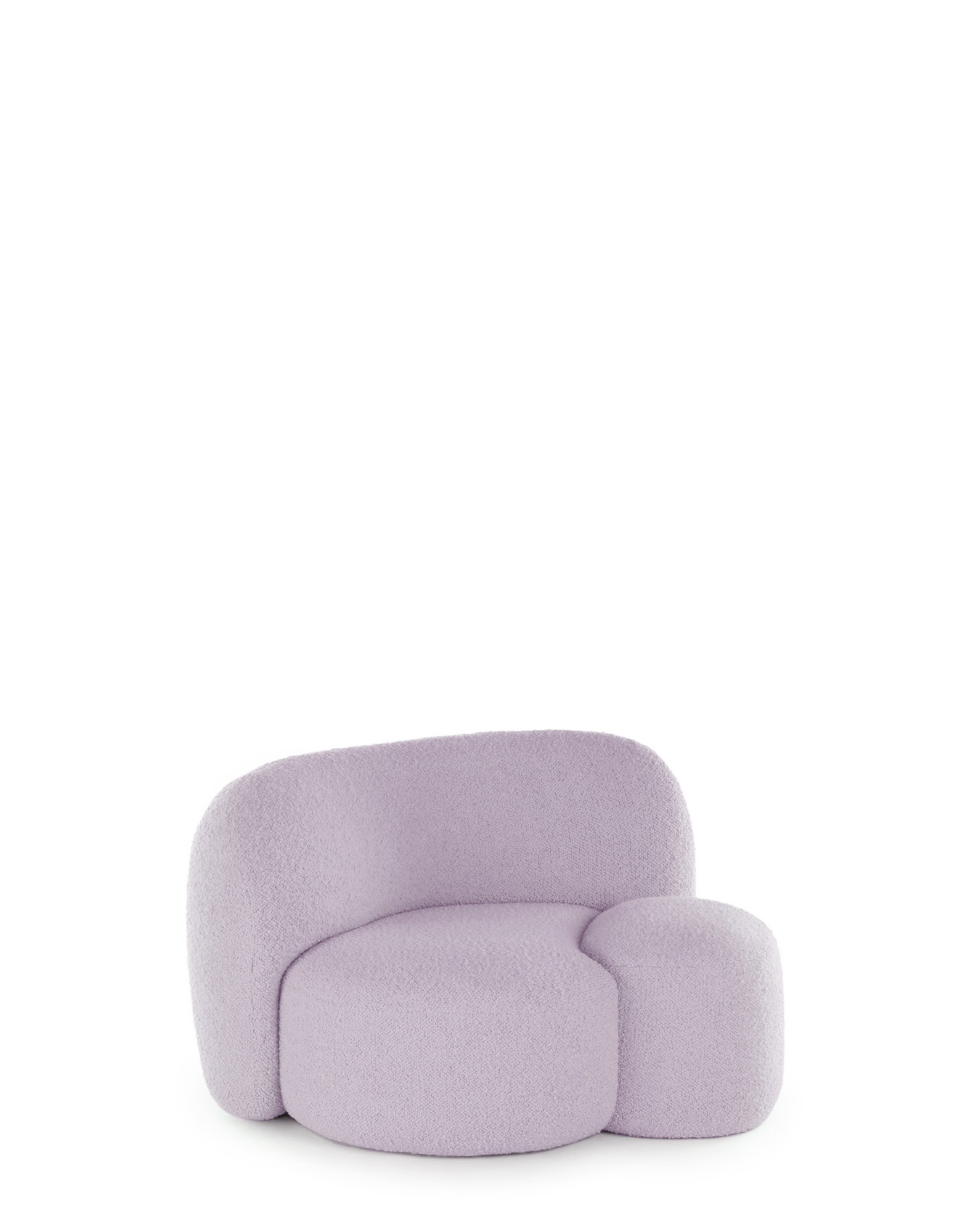 Kartell Armchairs AALAND Armchair Tissue Gorgone LILAC | Kartell