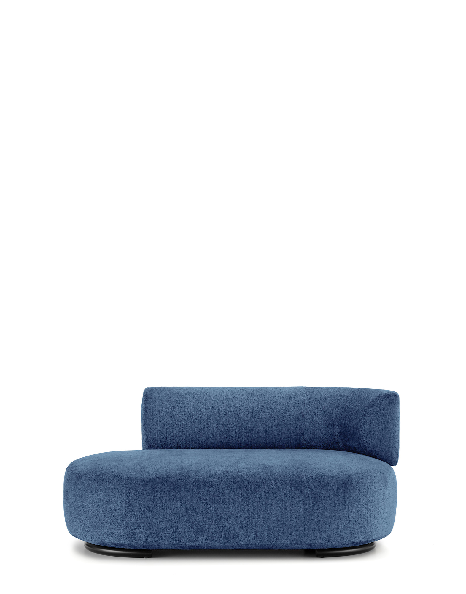 Kartell Sofas & Pouf K-WAITING Dormeuse Chenille LIGHT BLUE | Kartell