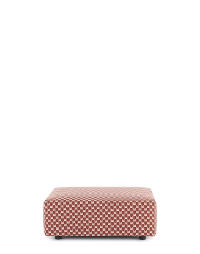 PLASTICS OUTDOOR LIBERTY POUF Obi Check KAR06293OR