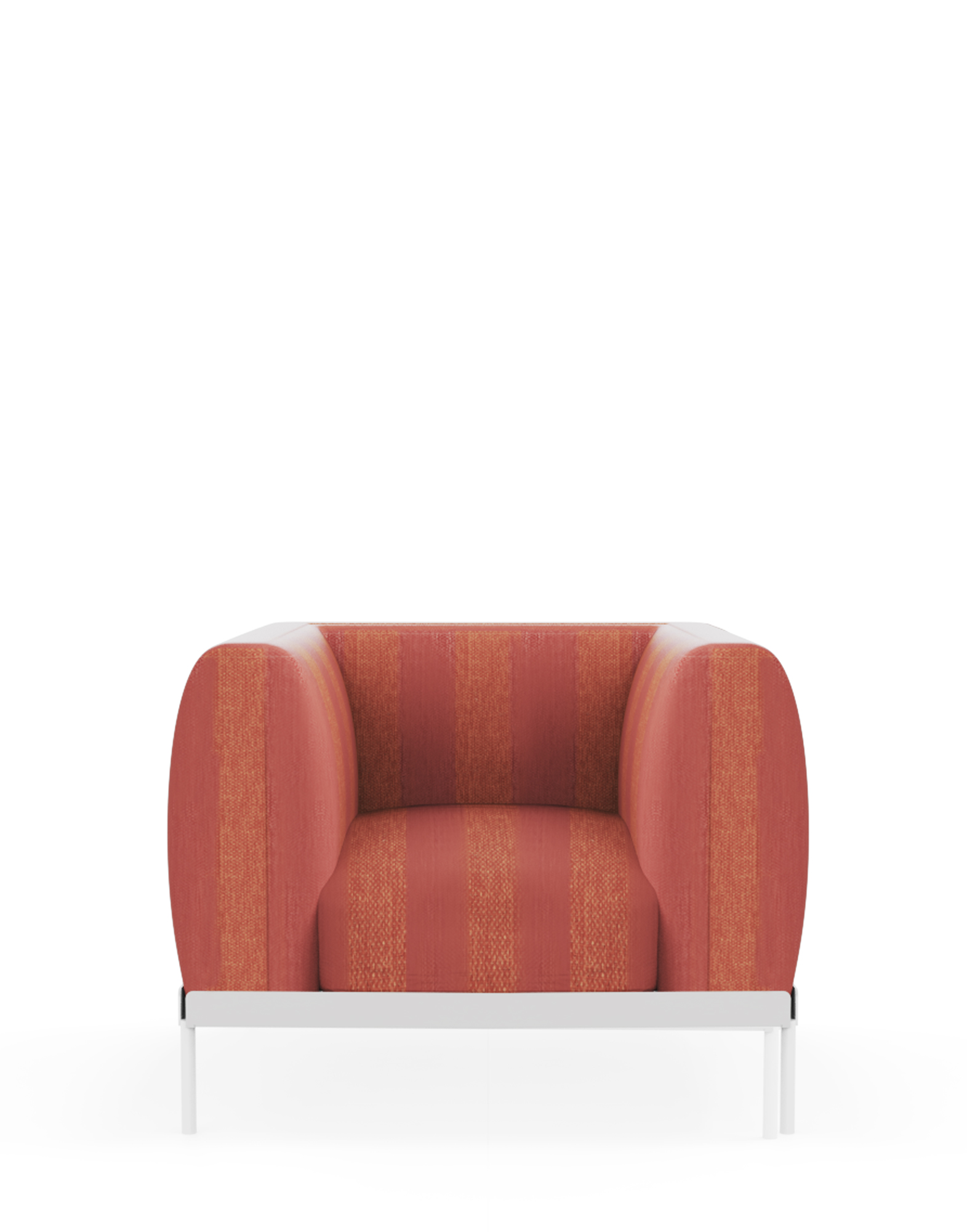 Kartell Armchairs ASIA OUTDOOR Armchair YELLOW/BRICK RED | Kartell