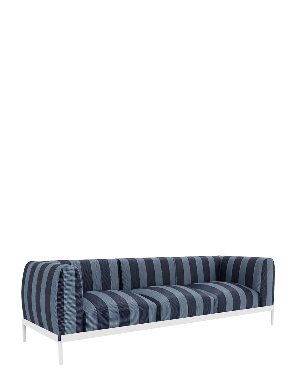 Kartell ASIA OUTDOOR 3-Seater Sofa GREY/BEIGE KAR07284RZ_1