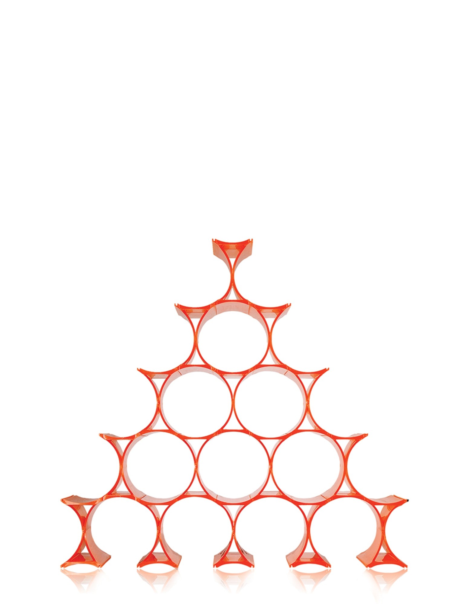 Kartell Bottle Holders INFINITY ORANGE | Kartell