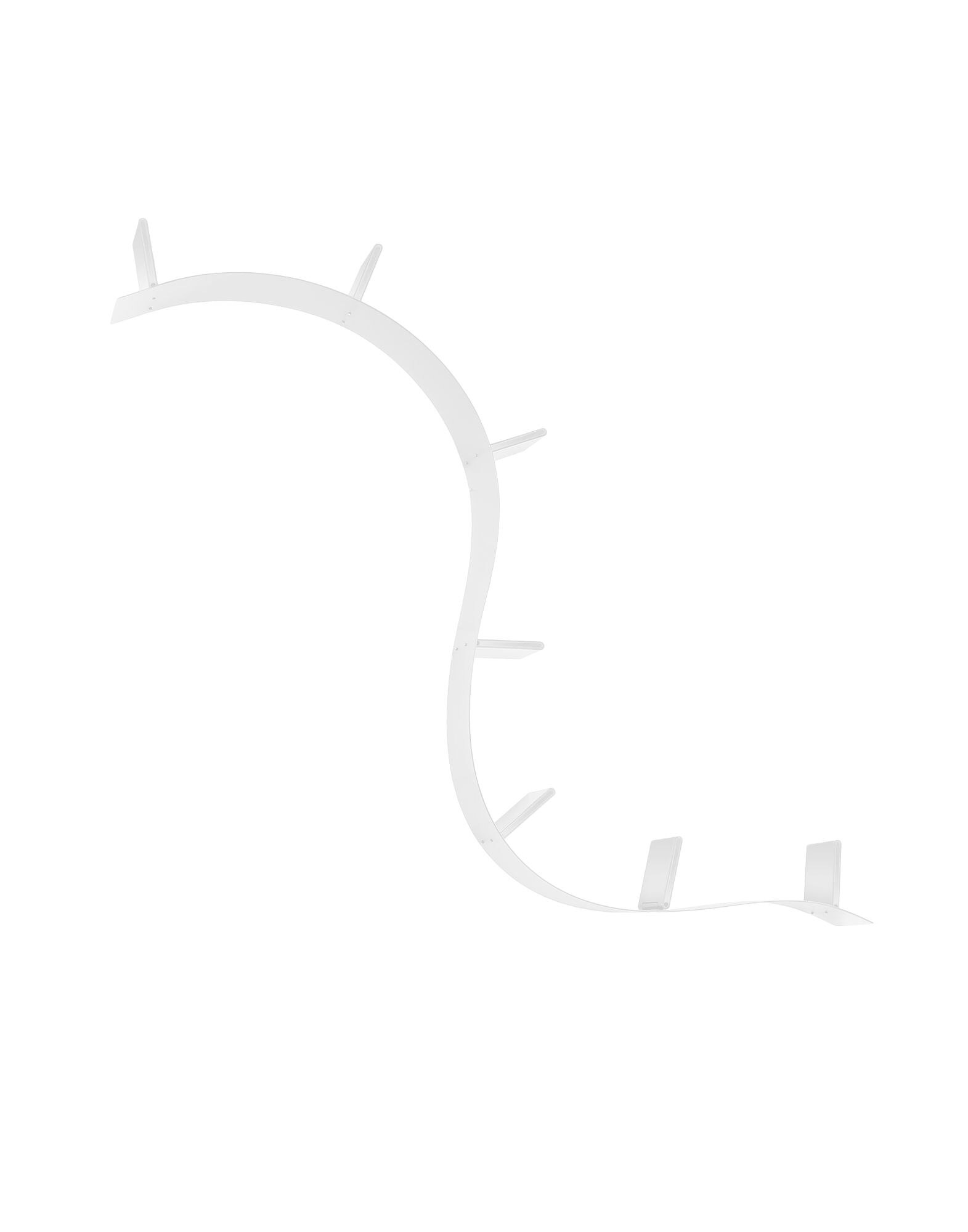 Kartell Bookcases BOOKWORM 7 bookends 3,2 mt WHITE | Kartell